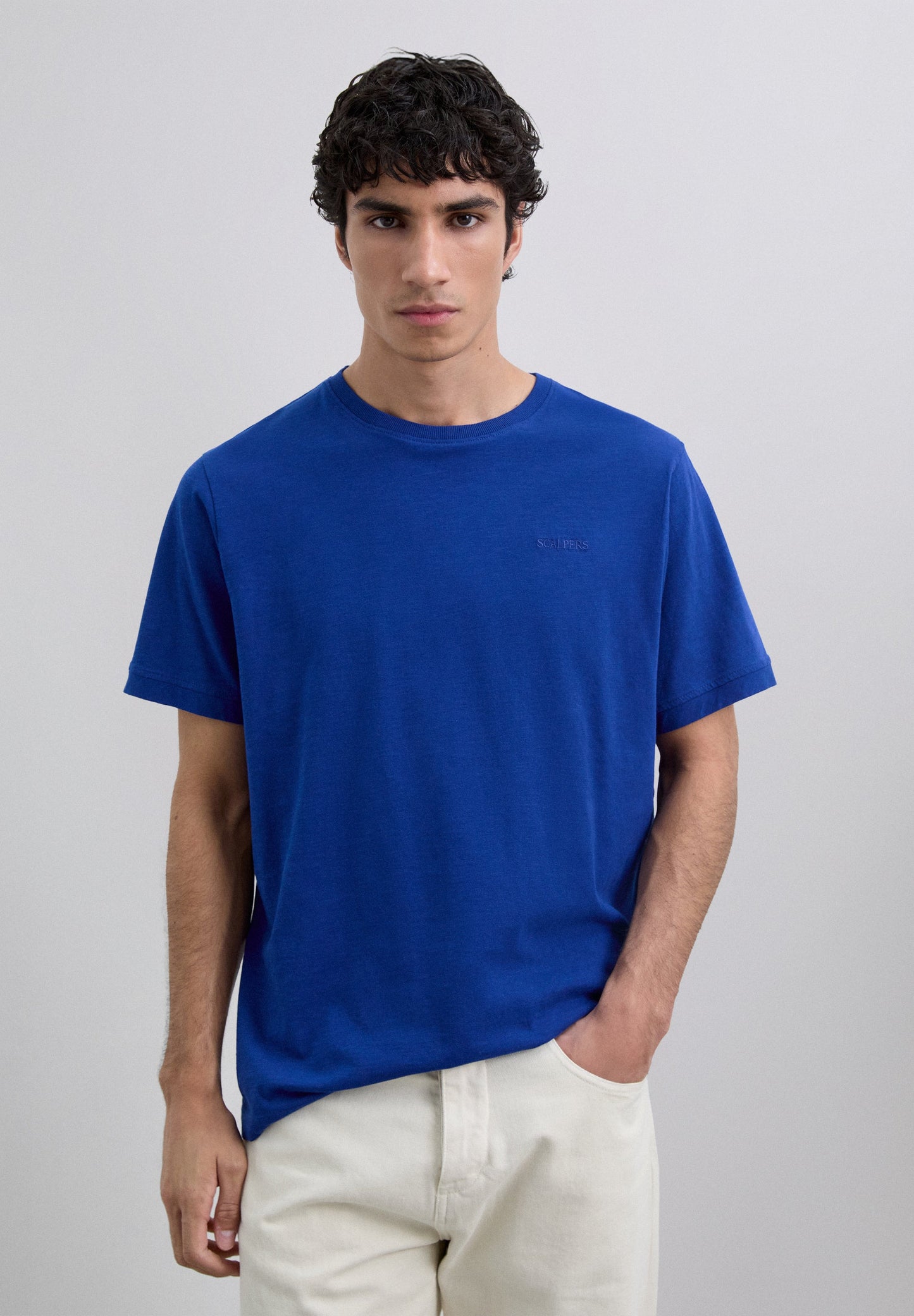 FADED EMBROIDERED T-SHIRT