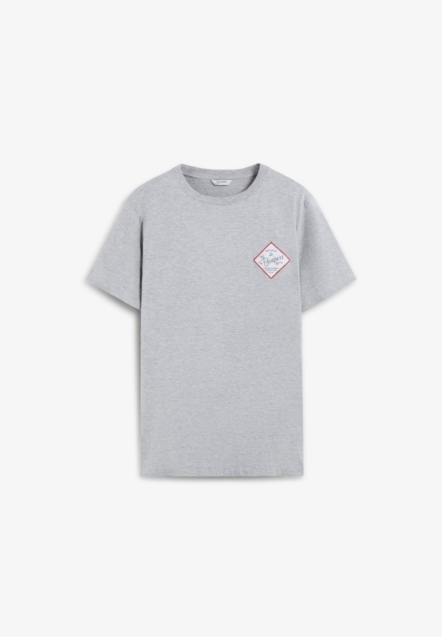 EMBROIDERED LOGO PATCH T-SHIRT