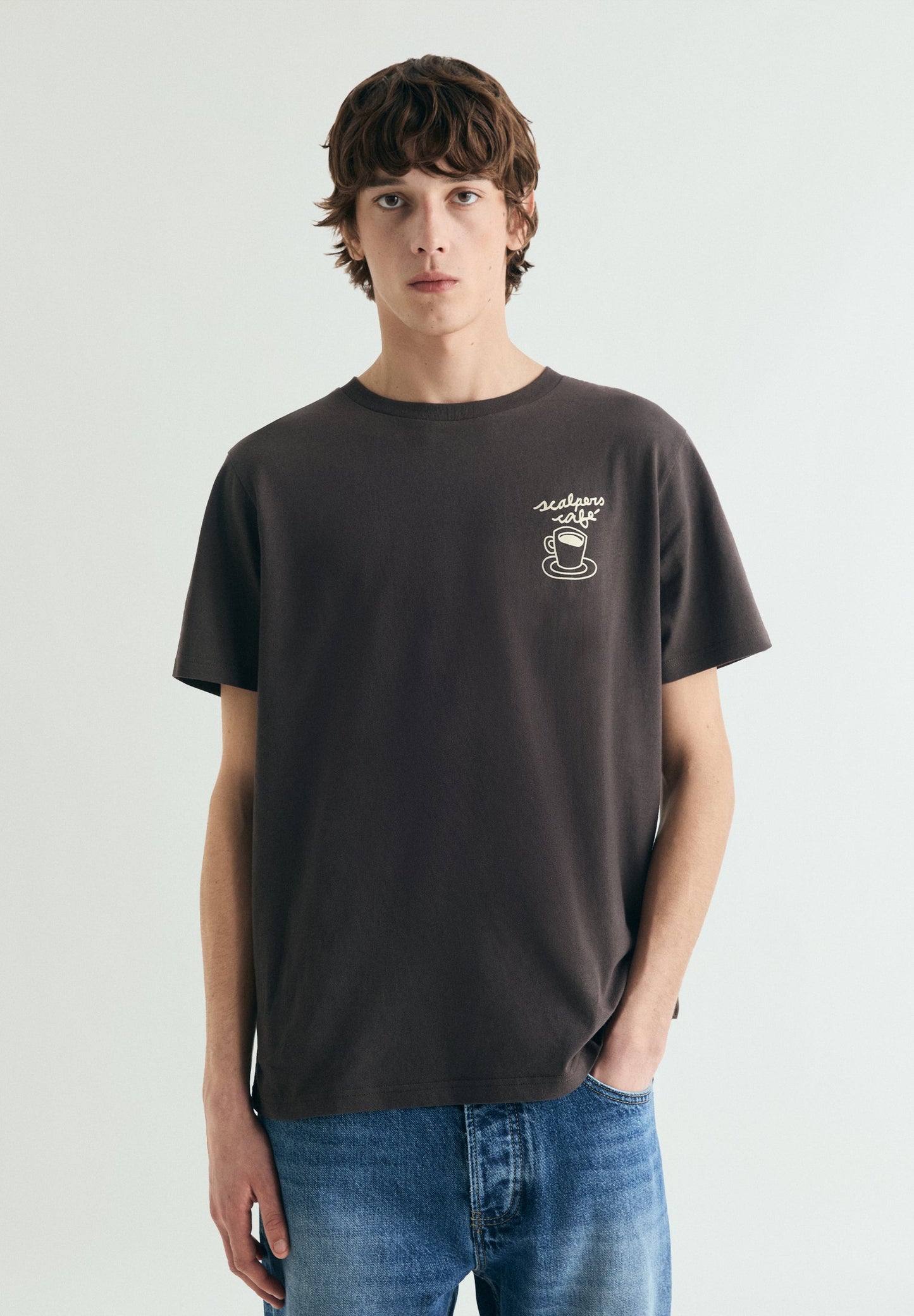 SCALPERS CAFÉ PRINT T-SHIRT