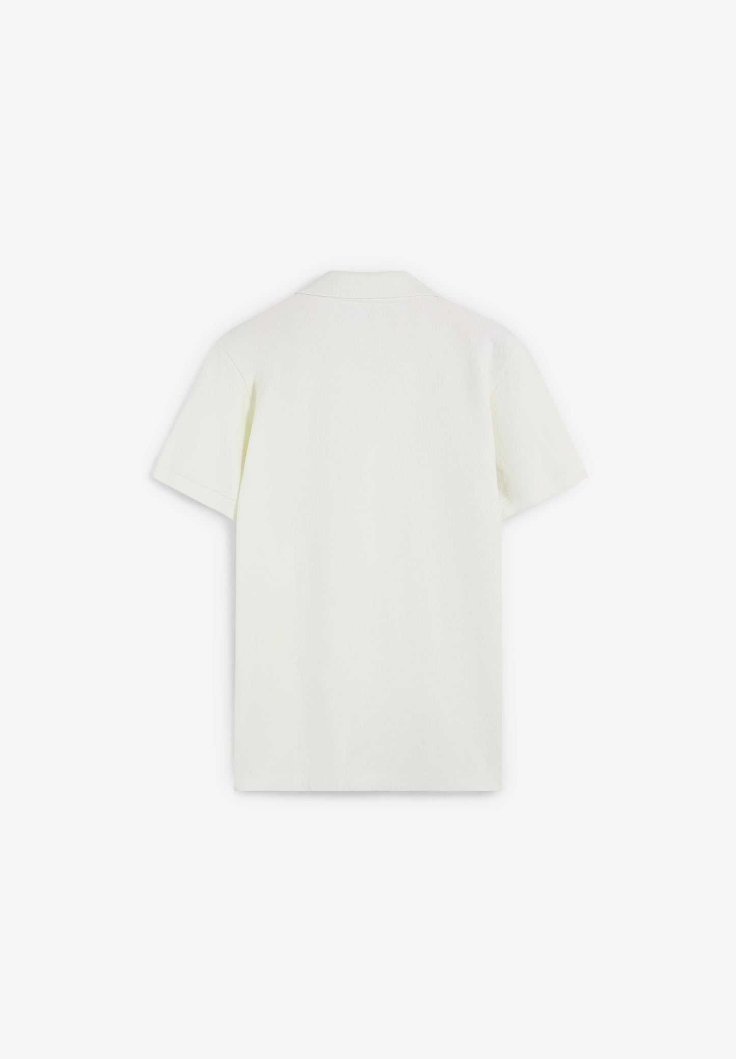 SHORT SLEEVE RUSTIC KNIT POLO SHIRT