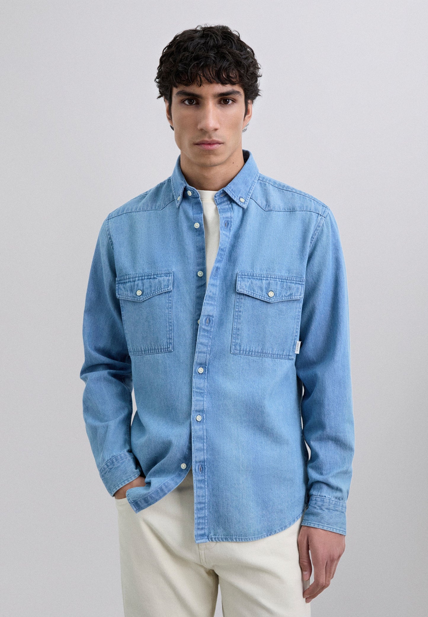 CAMISA DENIM ALGODÓN - Scalpers