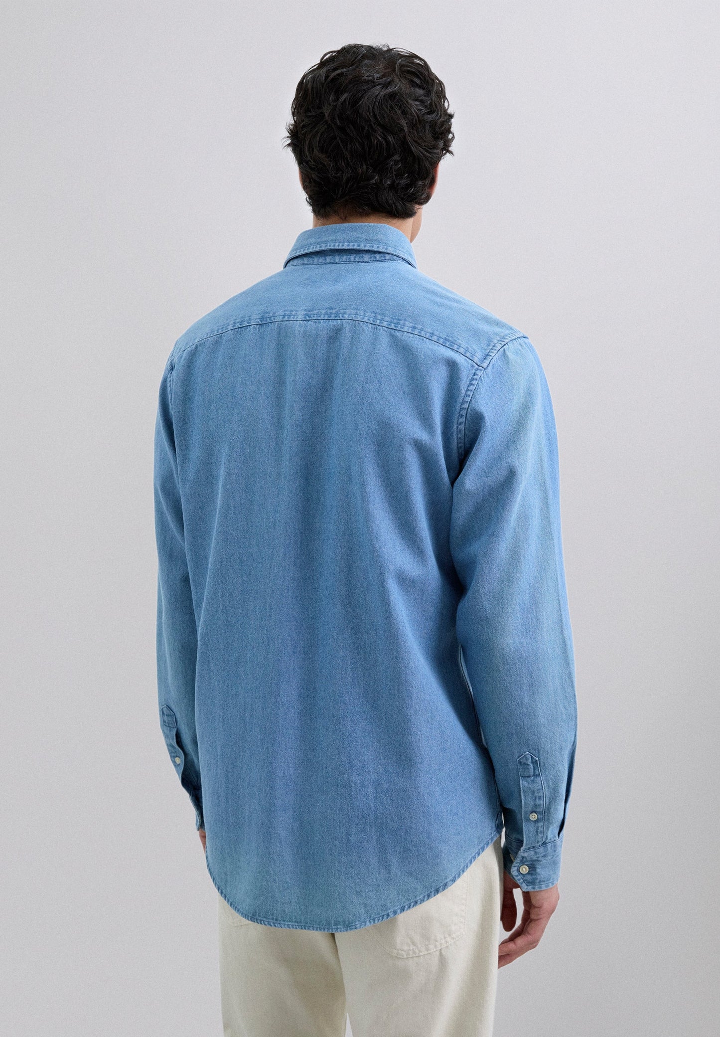 DENIM COTTON SHIRT