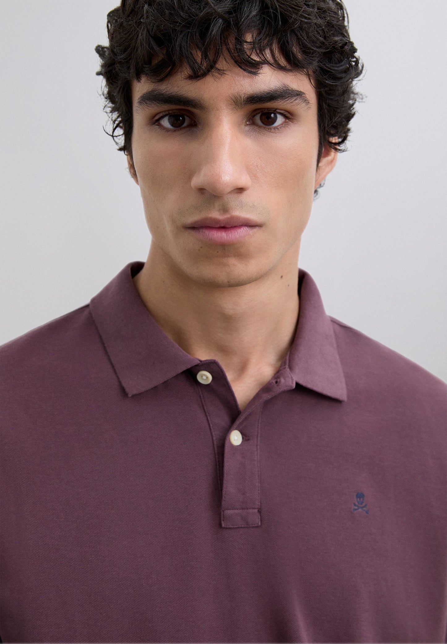 EMBROIDERED PIQUÉ POLO SHIRT