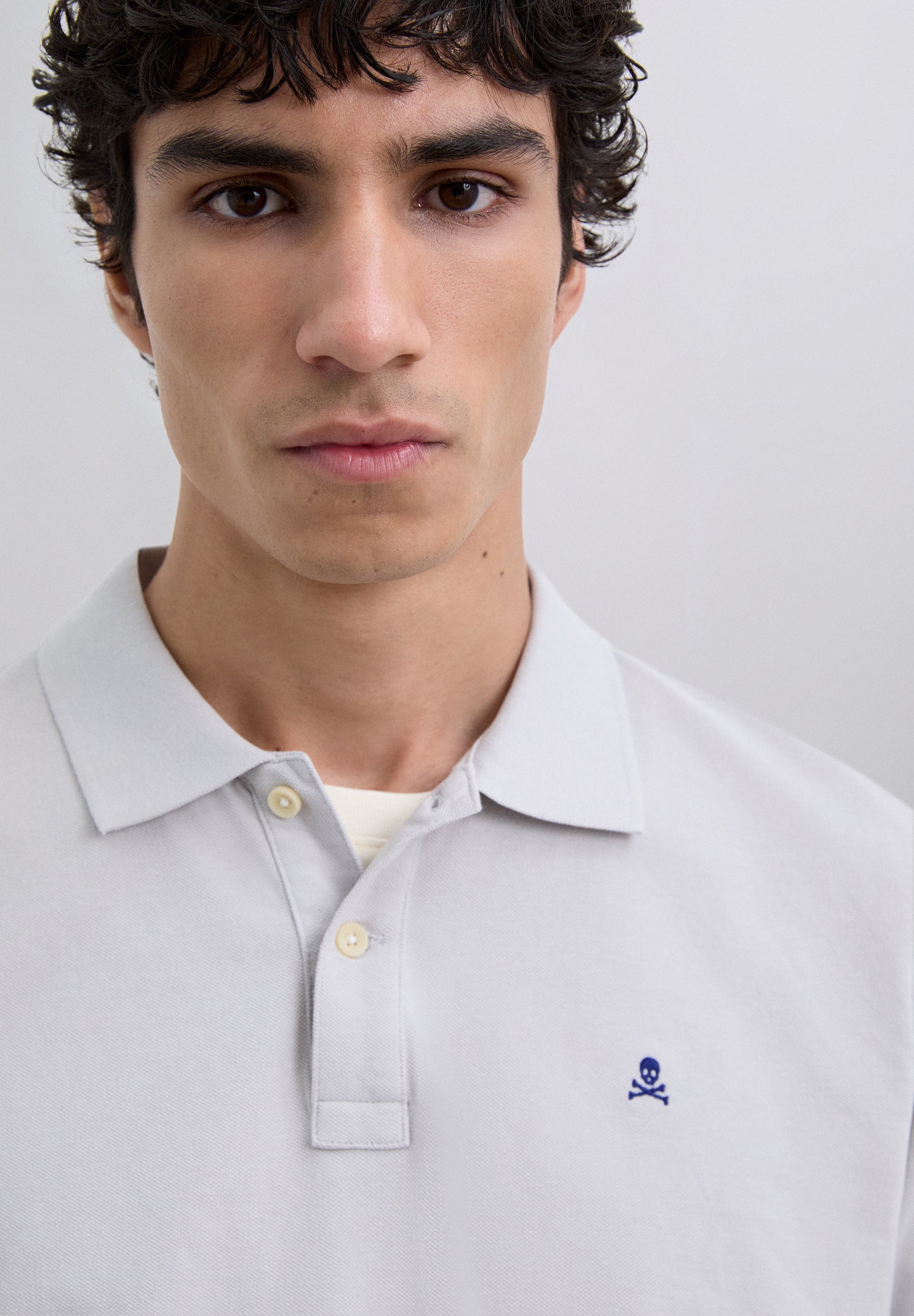 EMBROIDERED PIQUÉ POLO SHIRT