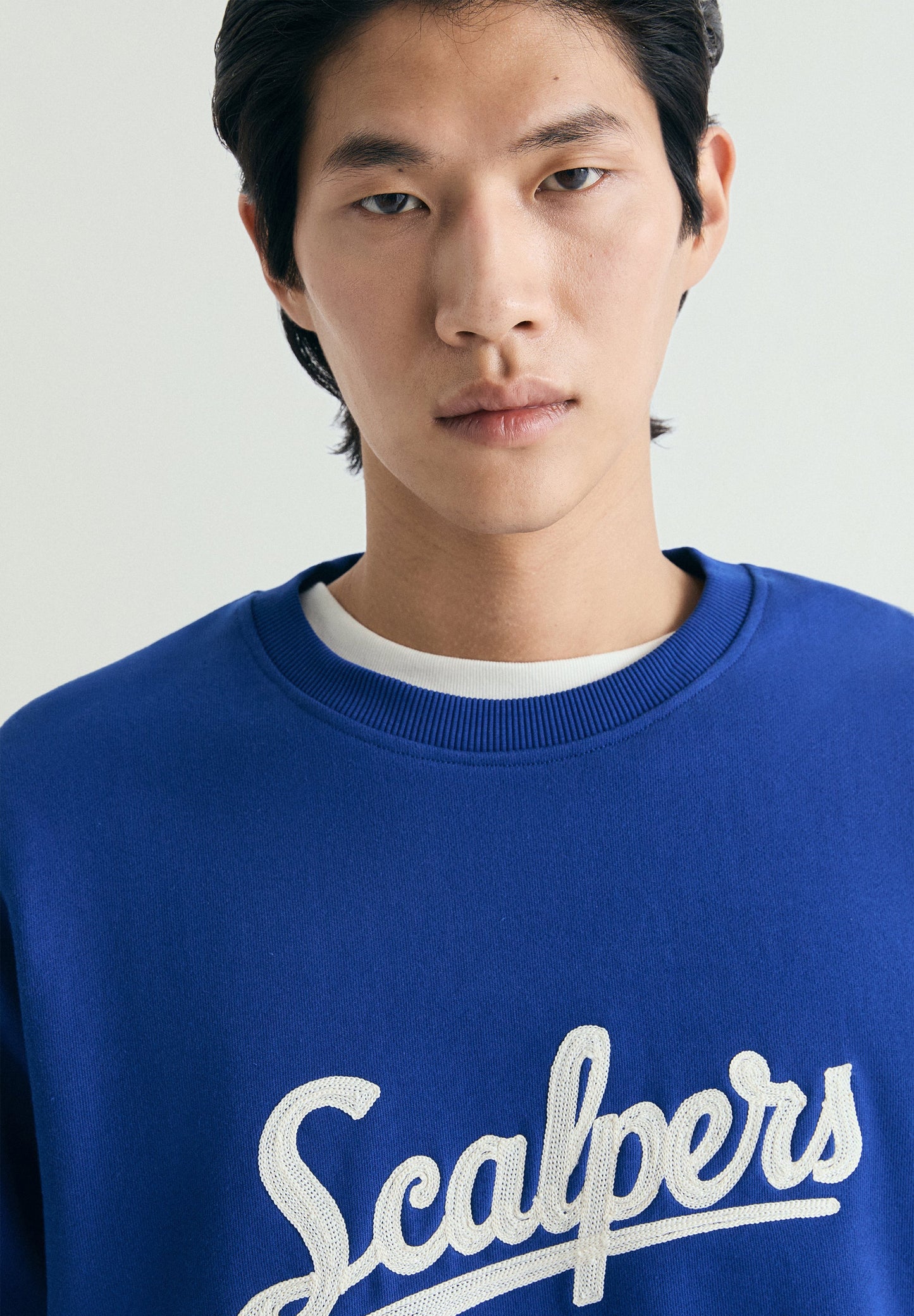 SWEATSHIRT WITH FRONT EMBROIDERY