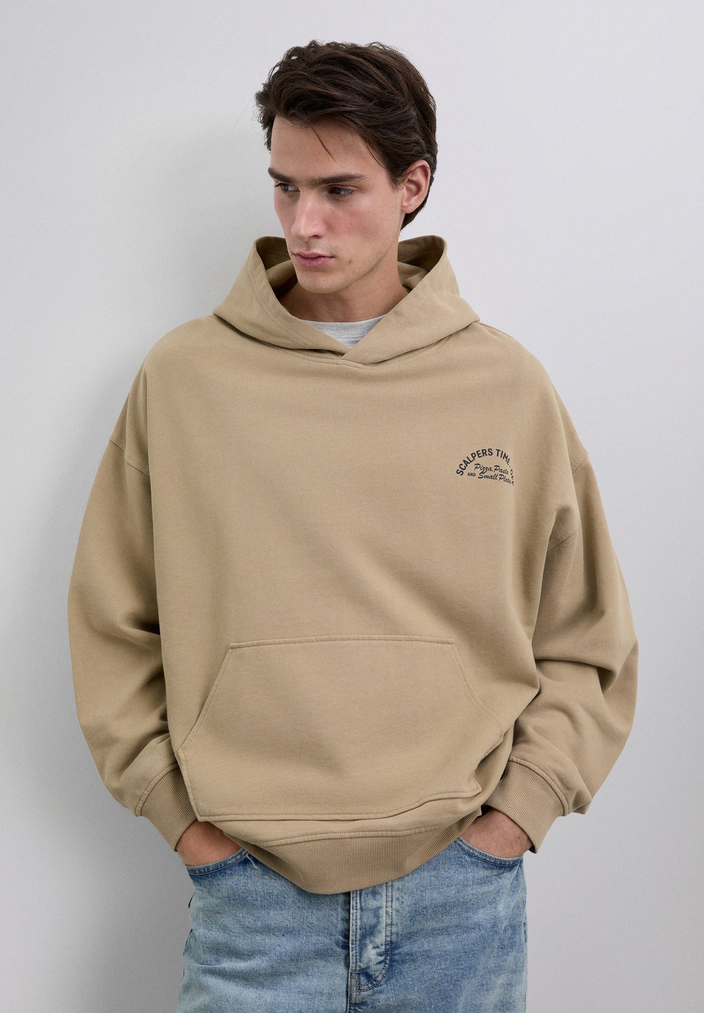 SWEATSHIRT WITH LOGO PRINT