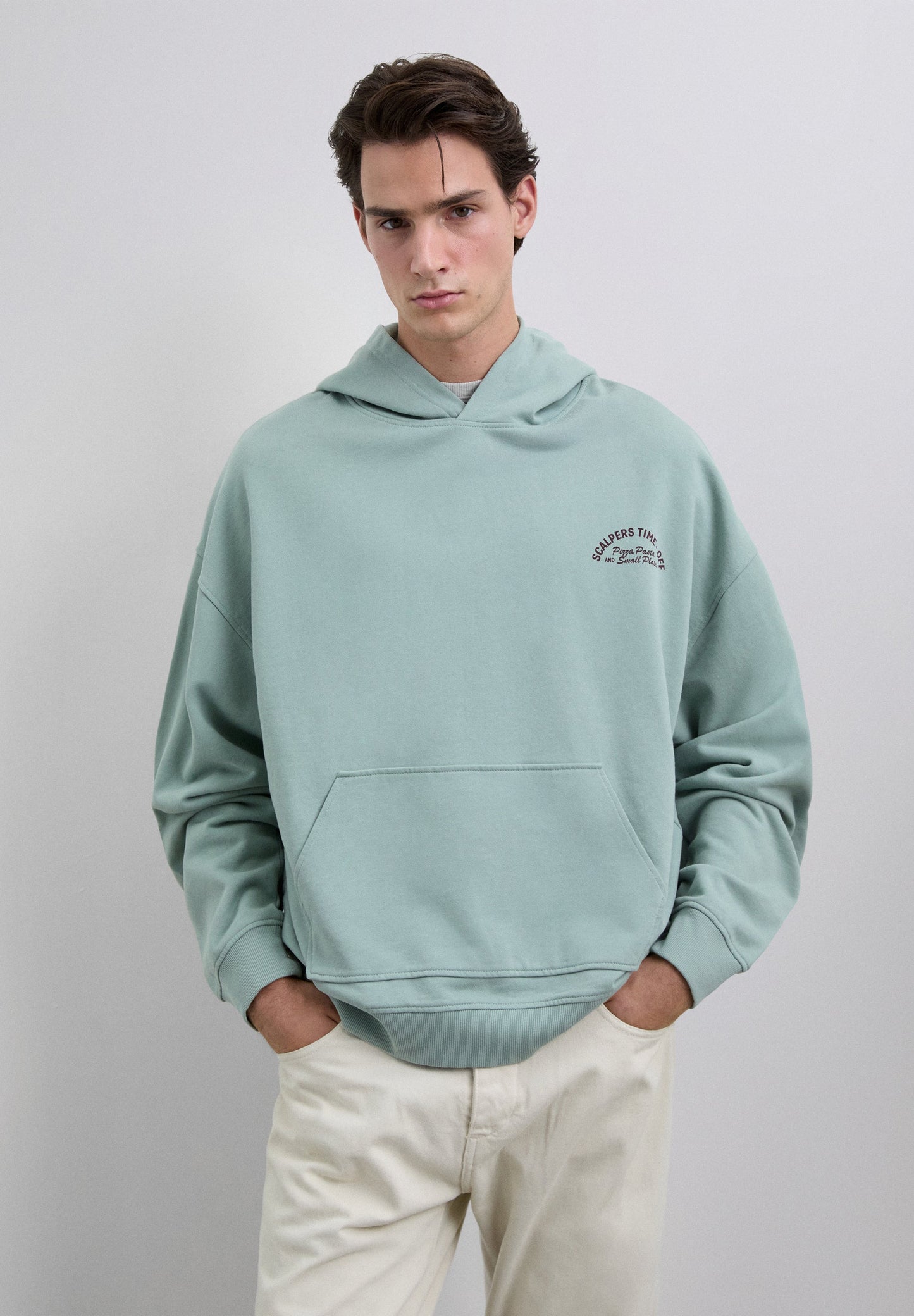SWEATSHIRT WITH LOGO PRINT