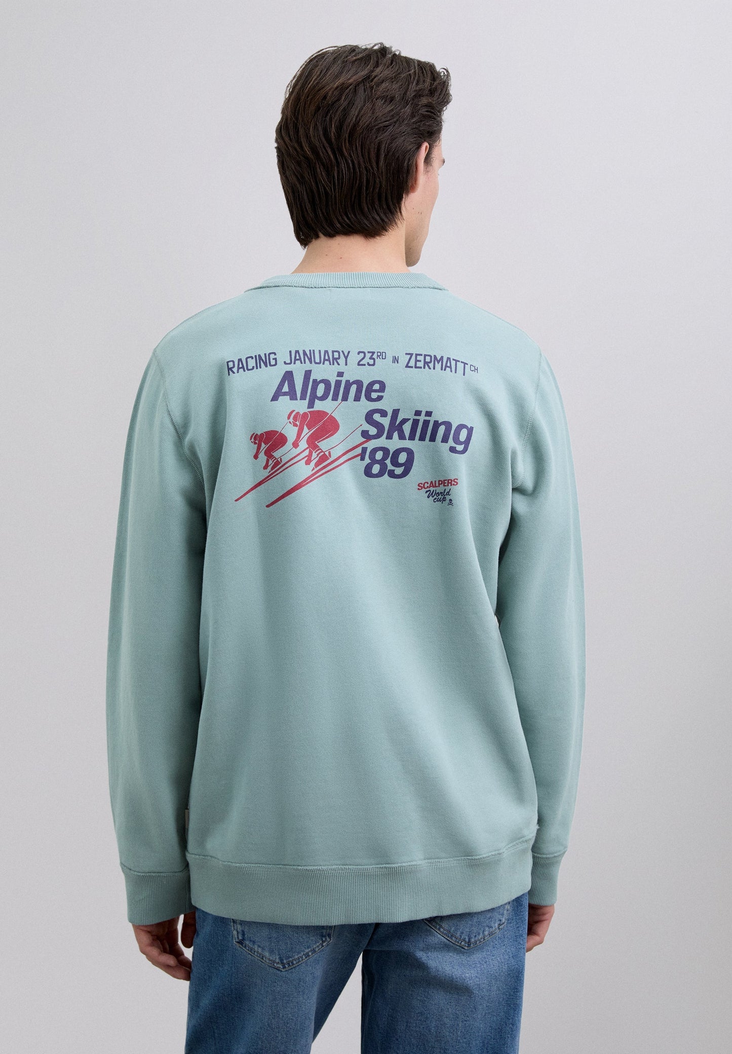 ALPINE SWEATER MET PRINT