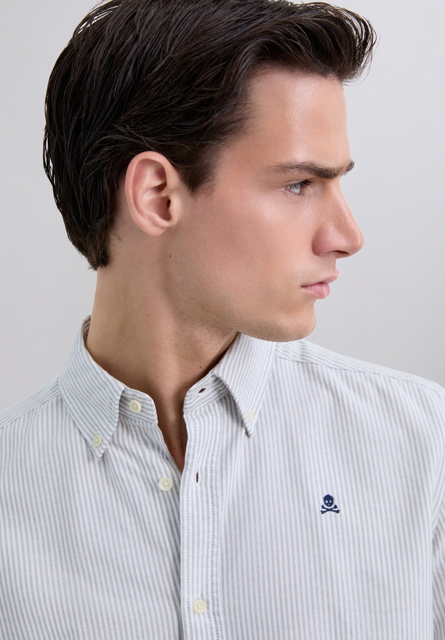 STRIPED COTTON SHIRT