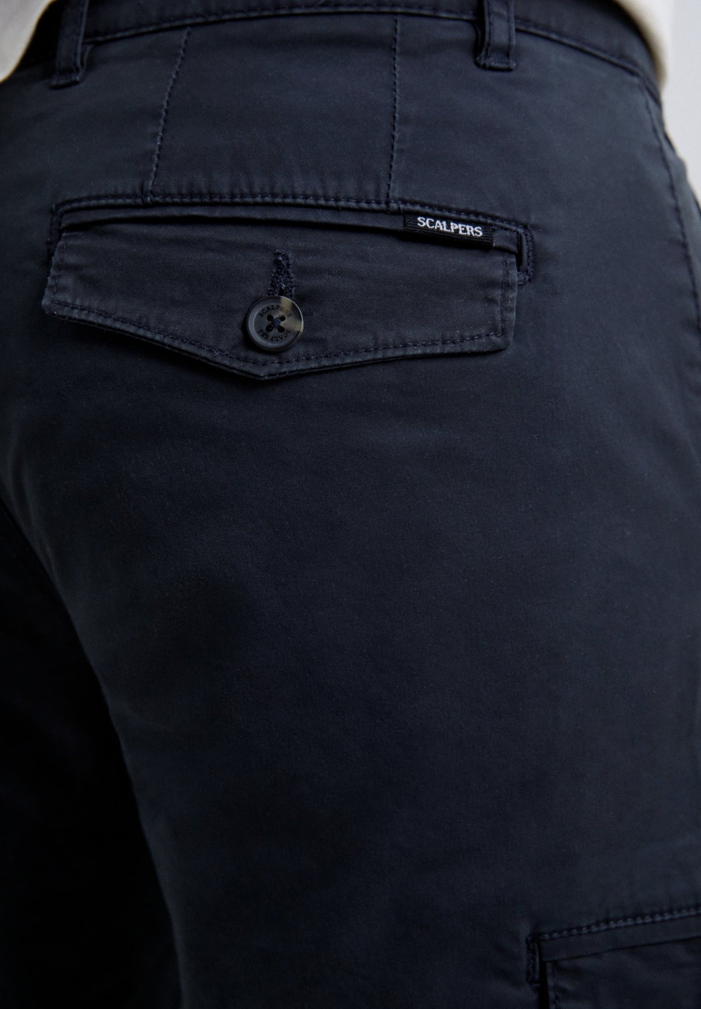 SLIM FIT CARGO TROUSERS