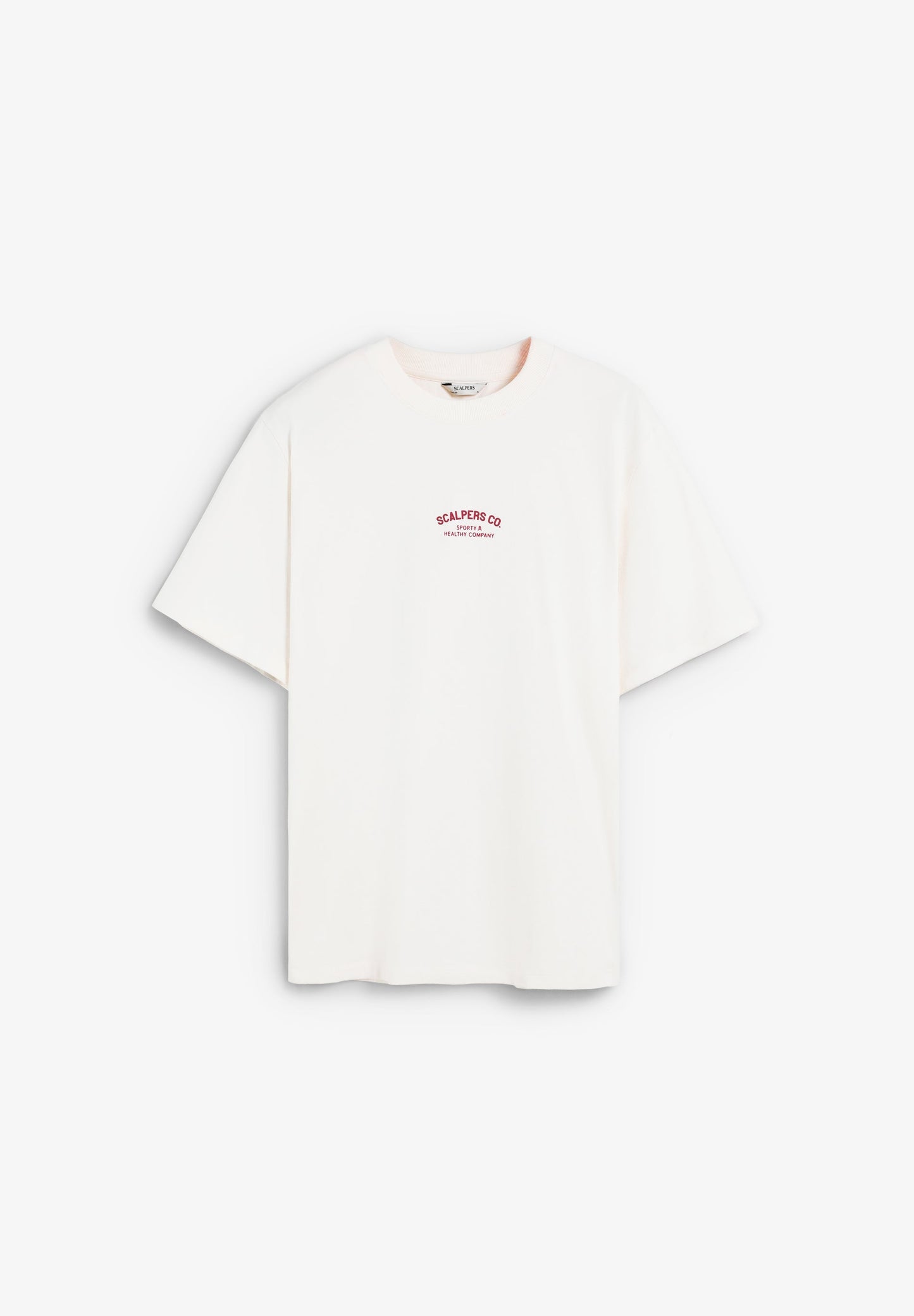 PRINT T-SHIRT WITH CONTRAST LOGO