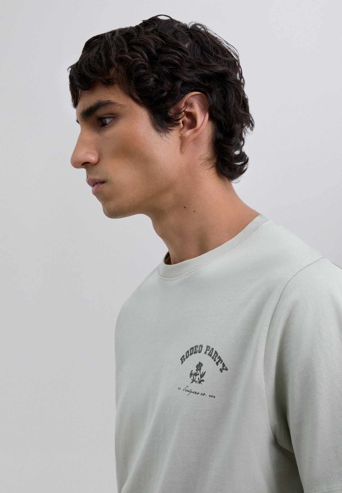 T-SHIRT WITH LOGO PRINT