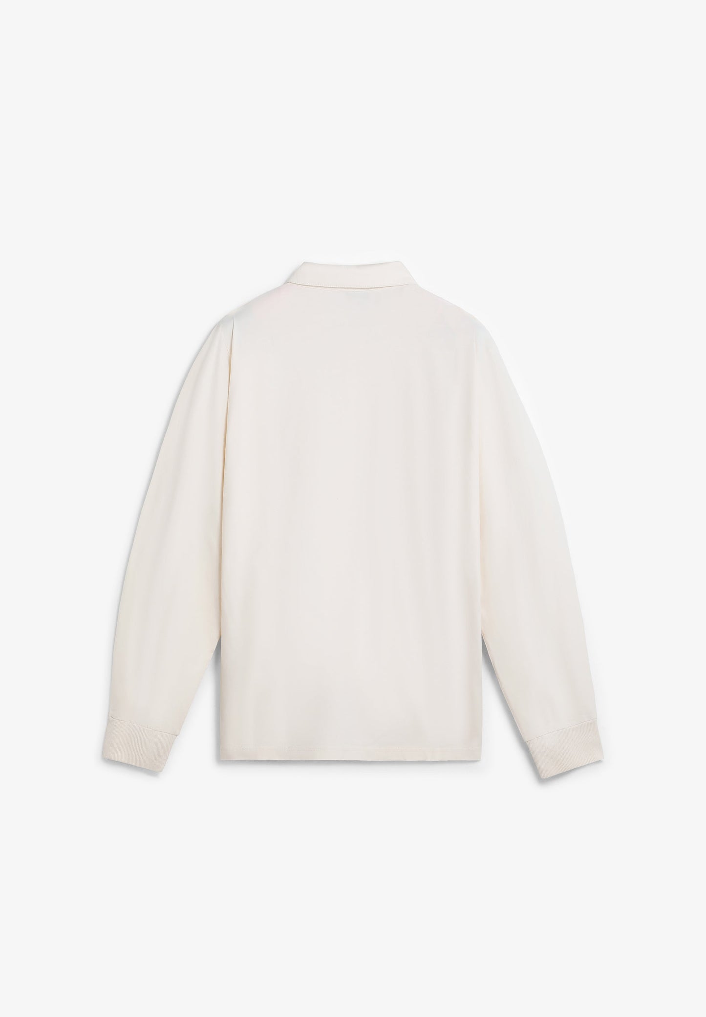 LONG SLEEVE POLO SHIRT WITH SKULL