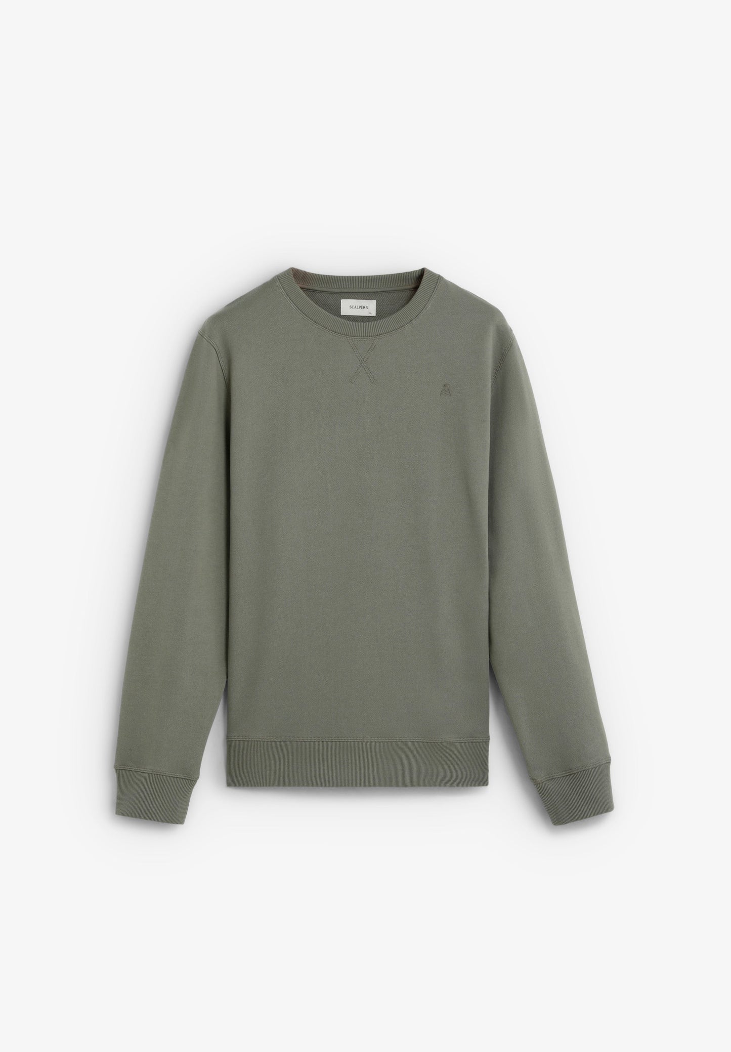 SWEATSHIRT WITH EMBROIDERED SKULL