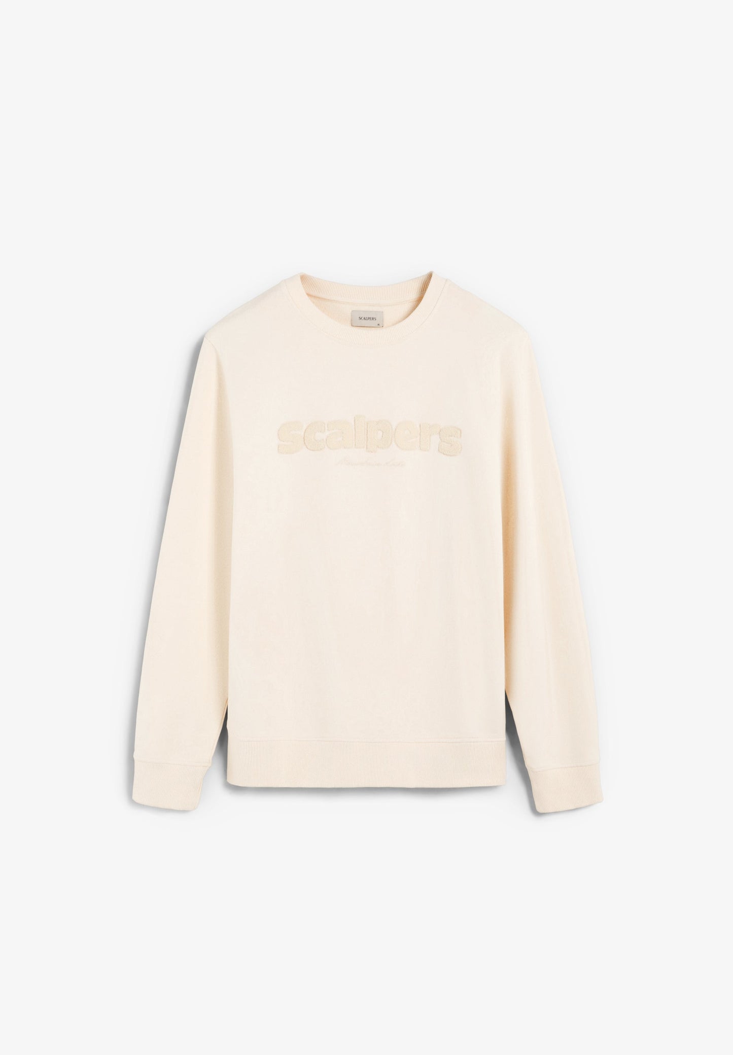 SWEATSHIRT WITH RAISED LOGO