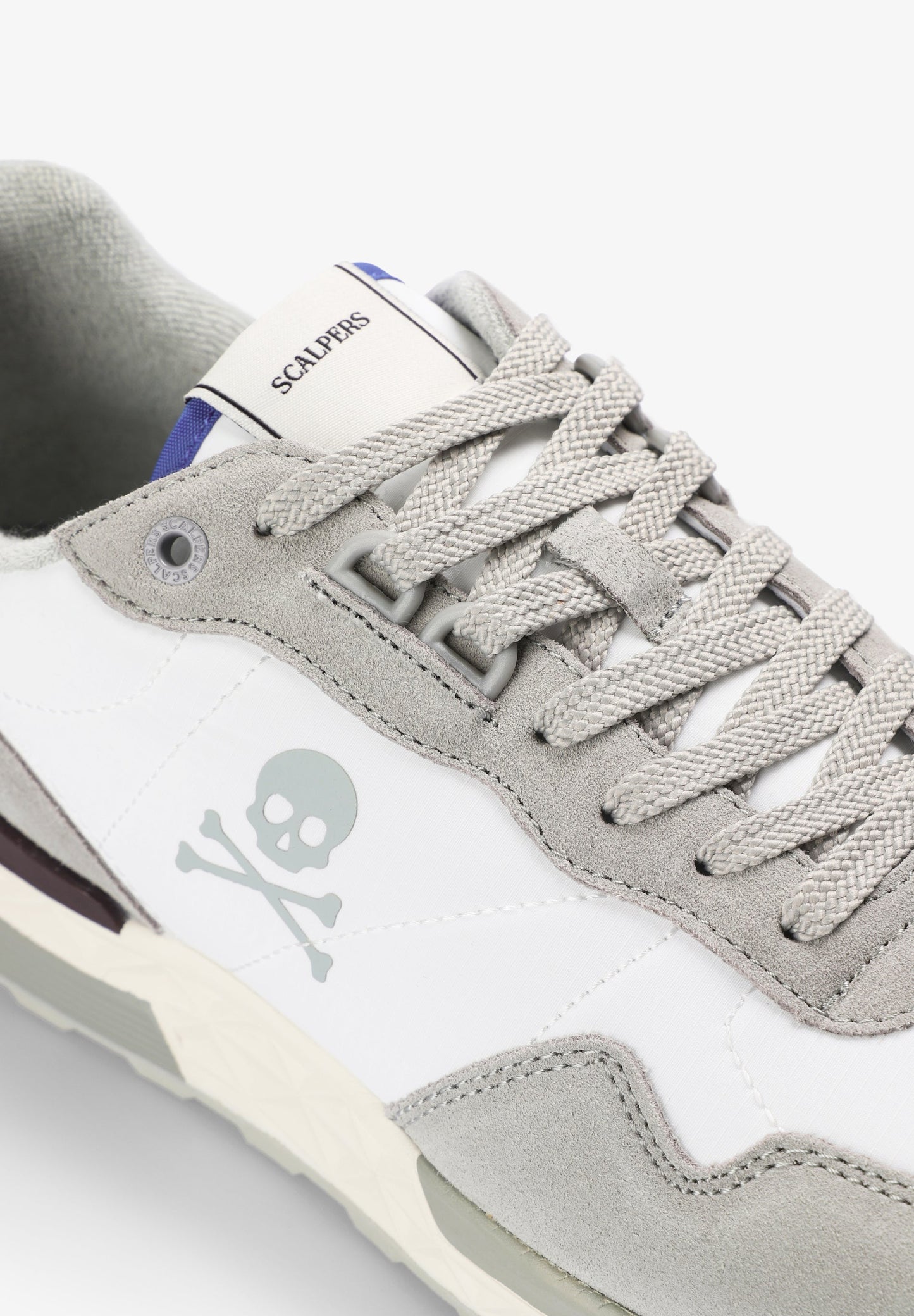 SUEDE SNEAKERS WITH SKULL