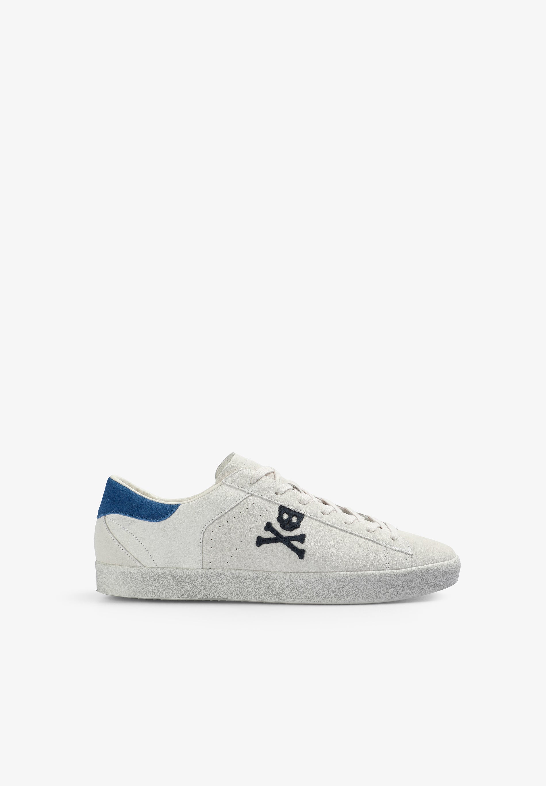 SUEDE SNEAKERS WITH SKULL