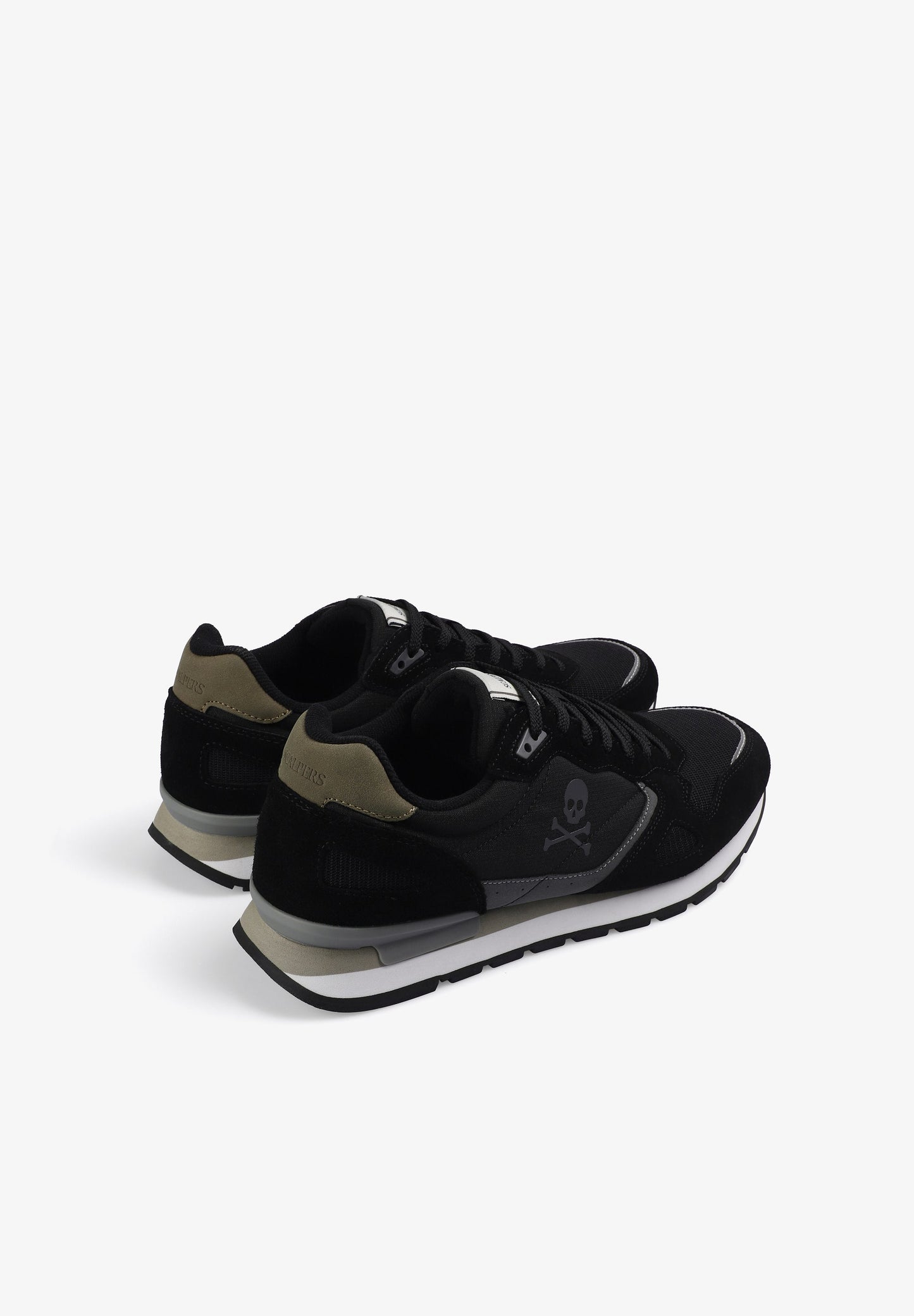 LEATHER SKULL SNEAKERS