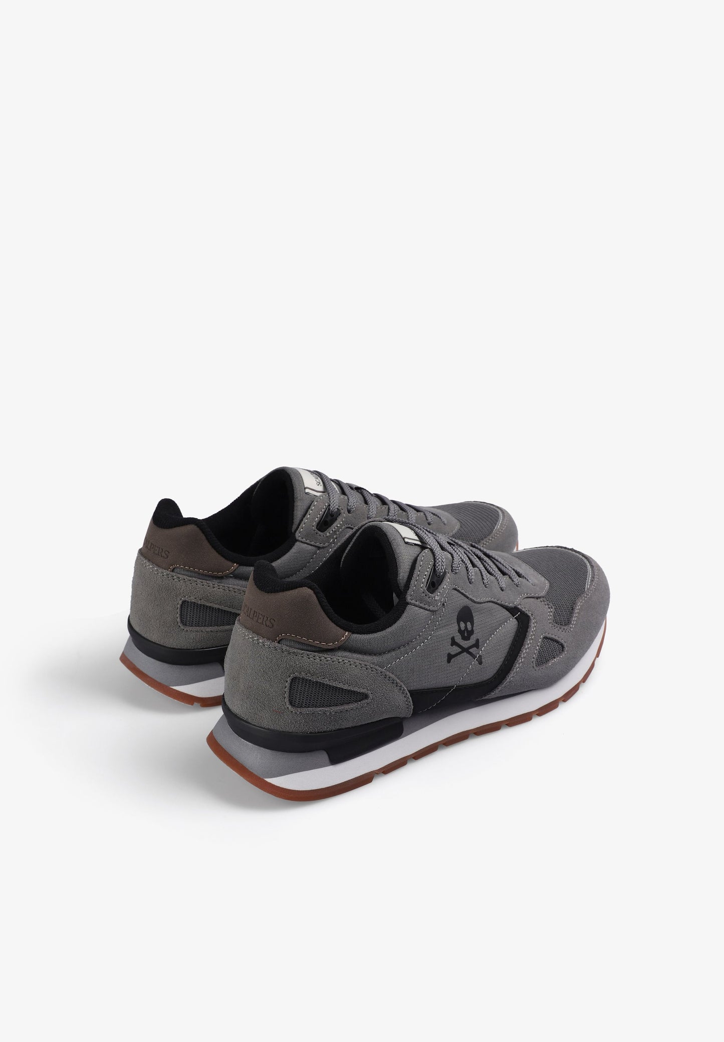 LEATHER SKULL SNEAKERS