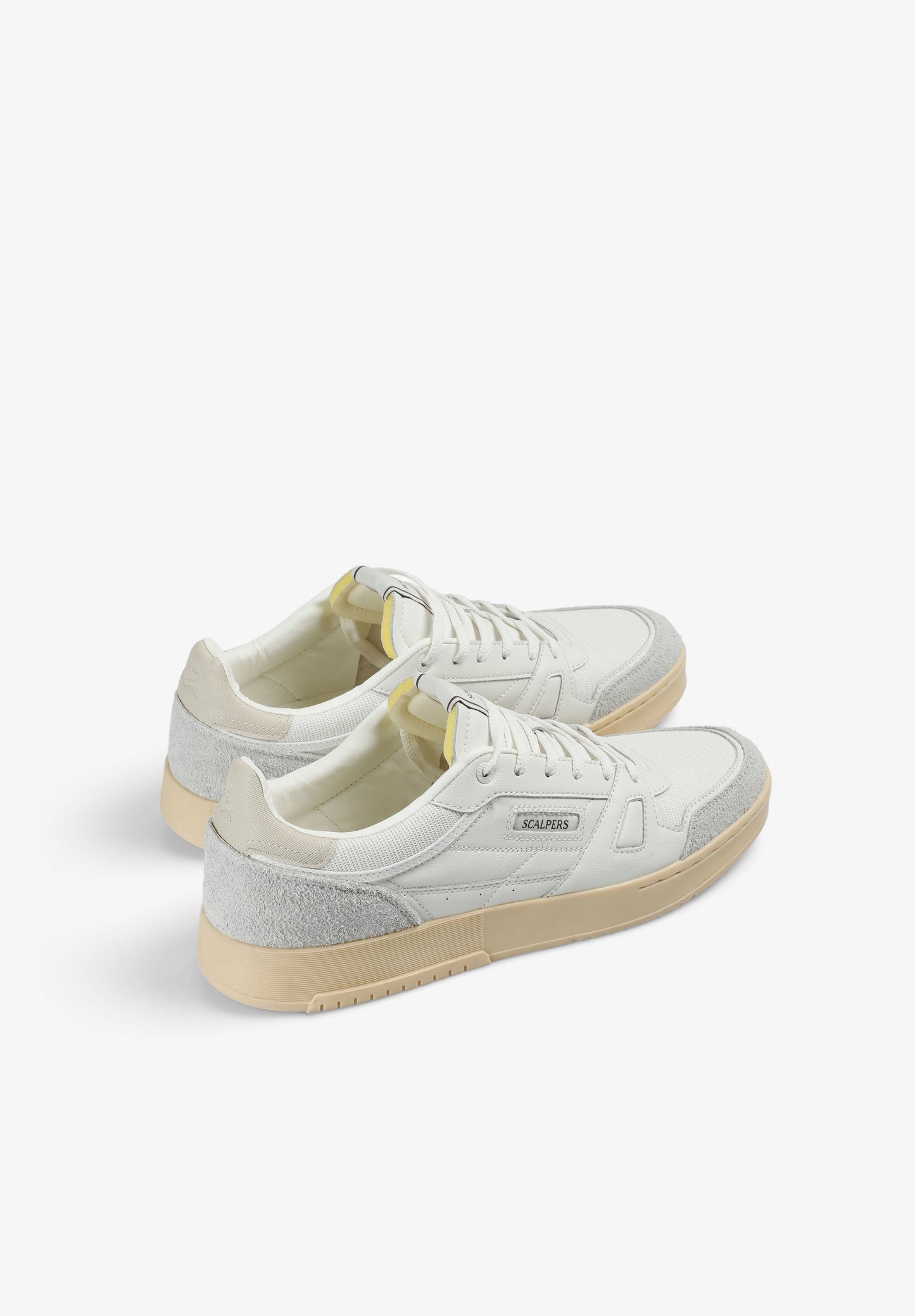 LEATHER LOGO SNEAKERS