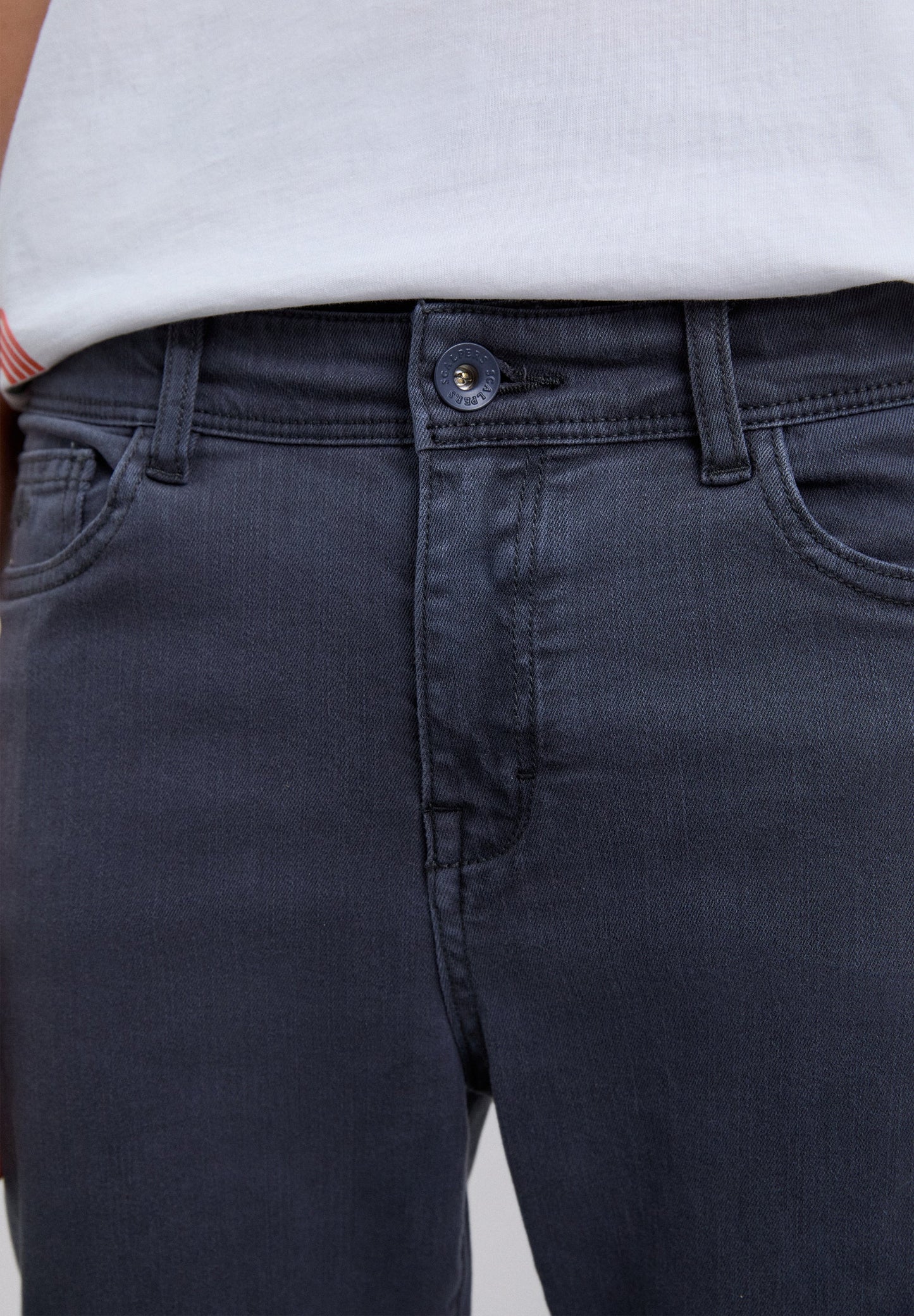 BASIC REGULAR FIT TROUSERS