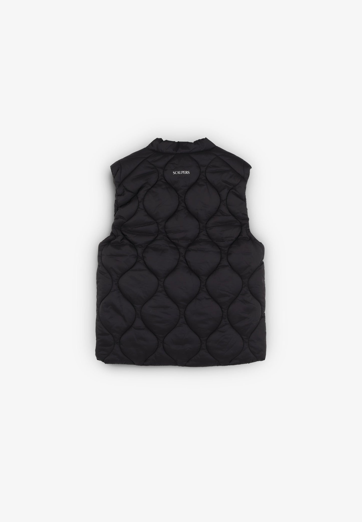 PUFFER VEST WITH SKULL