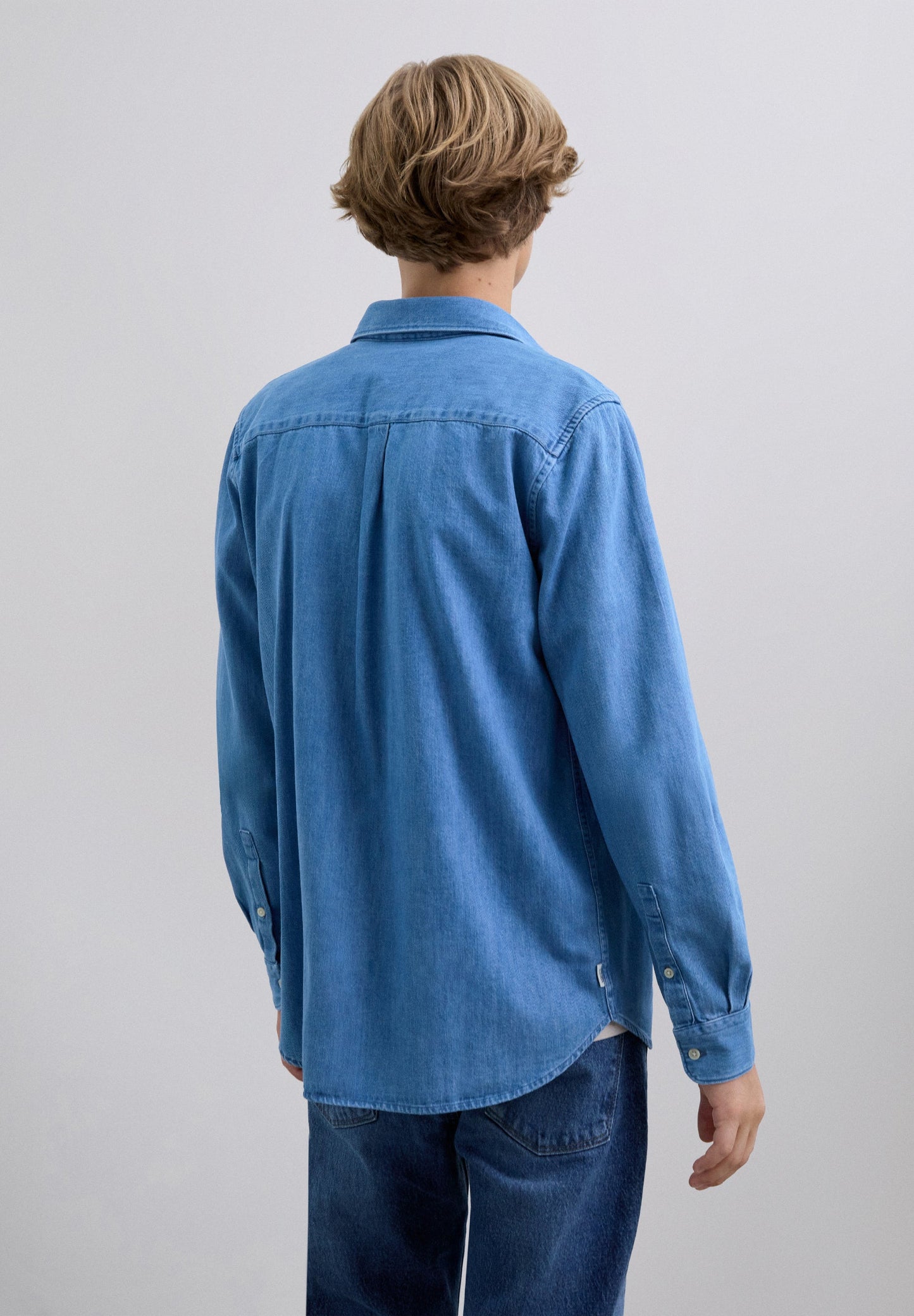 DENIM SHIRT WITH POCKETS