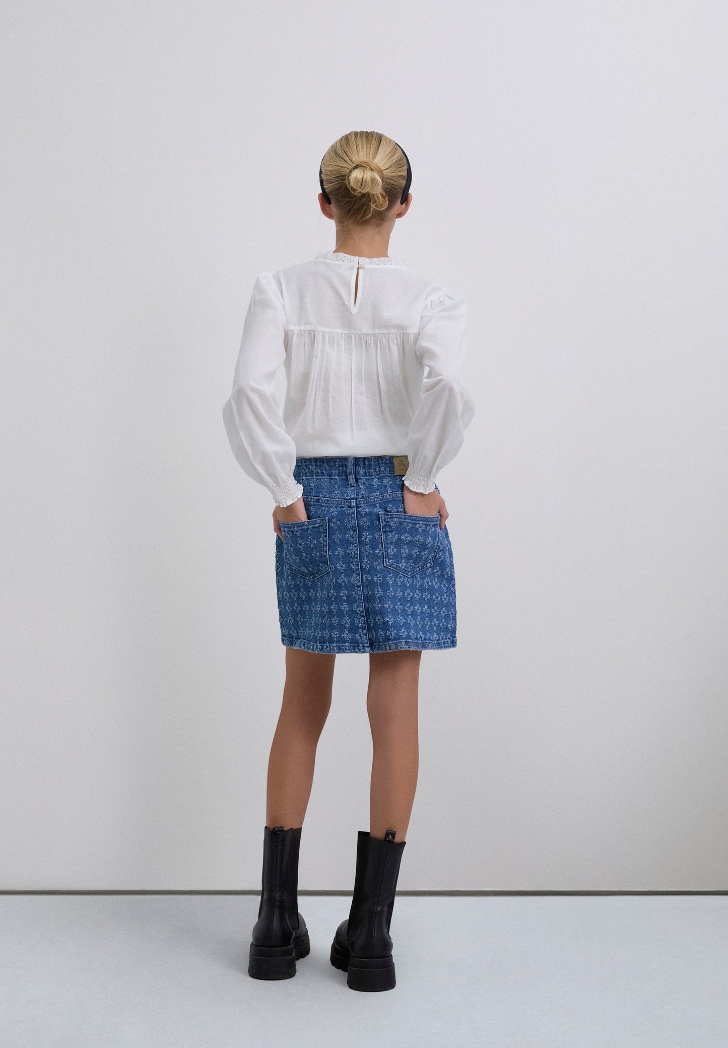 SCLASER DENIM SKIRT GIRLS - Scalpers