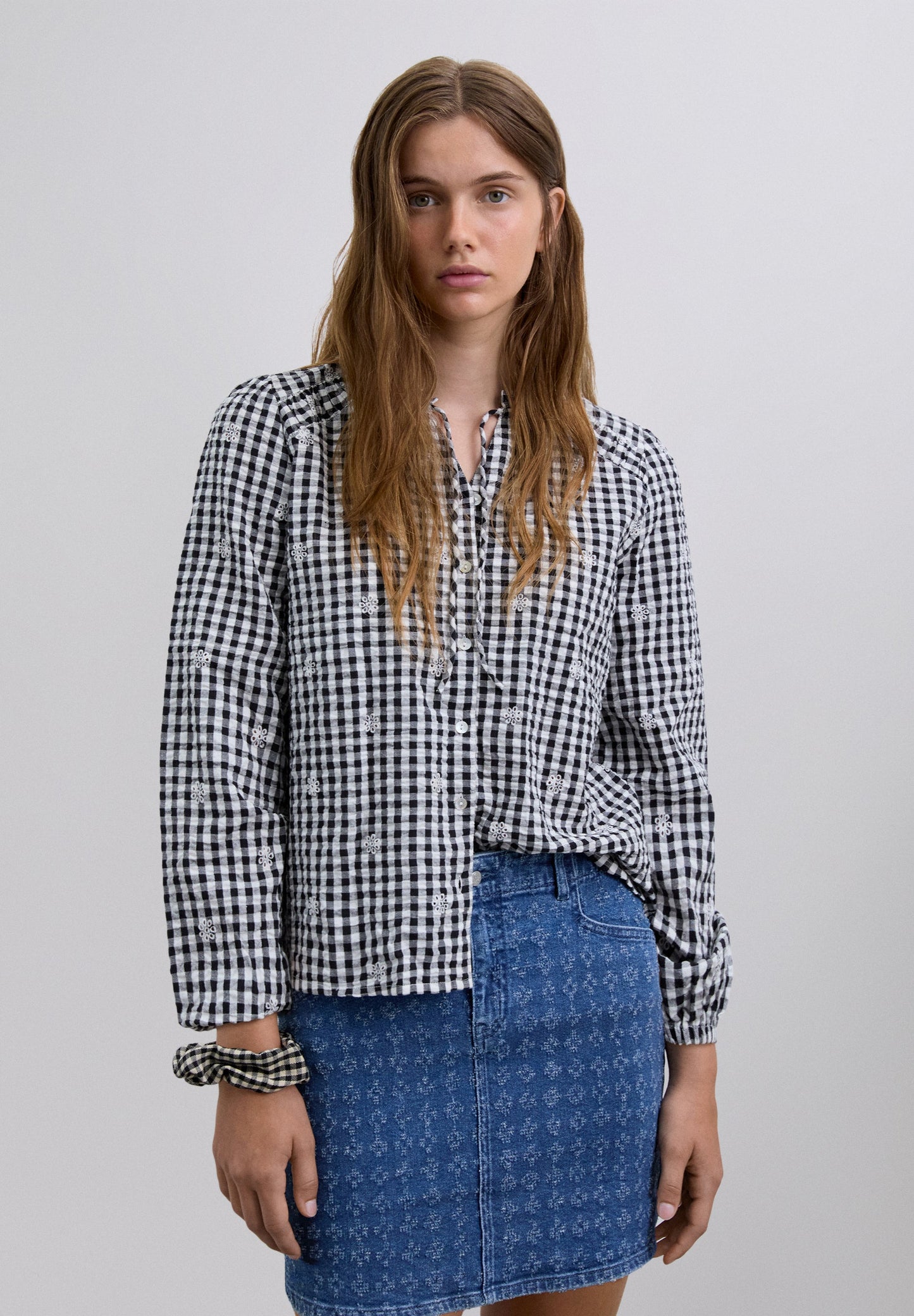 SCLASER DENIM SKIRT GIRLS