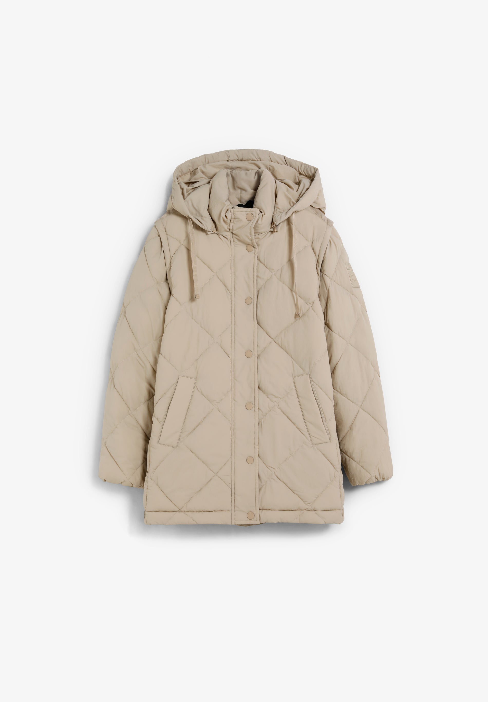 DETACHABLE PADDED COAT