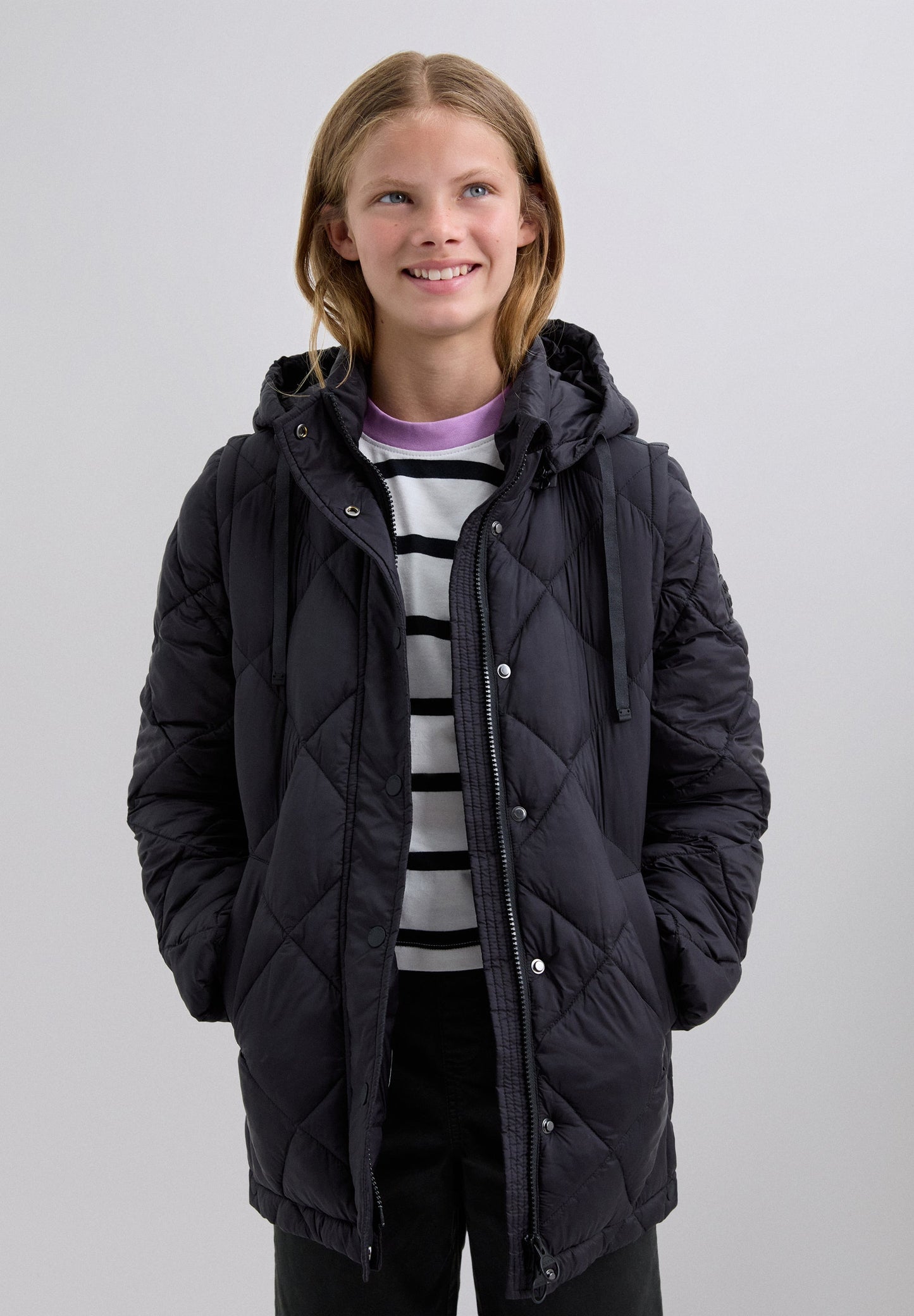 DETACHABLE PADDED COAT