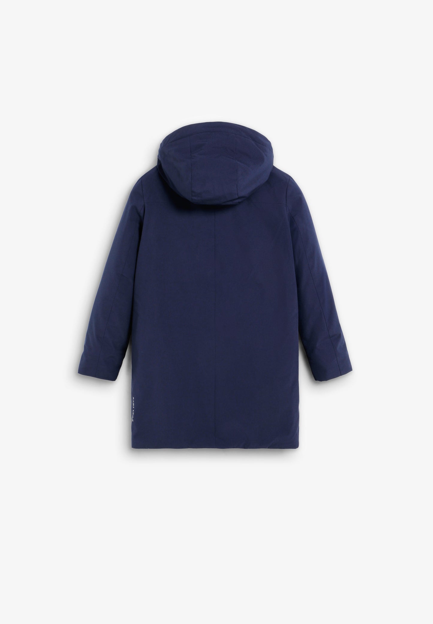 LONG PARKA WITH SIDE PATCH