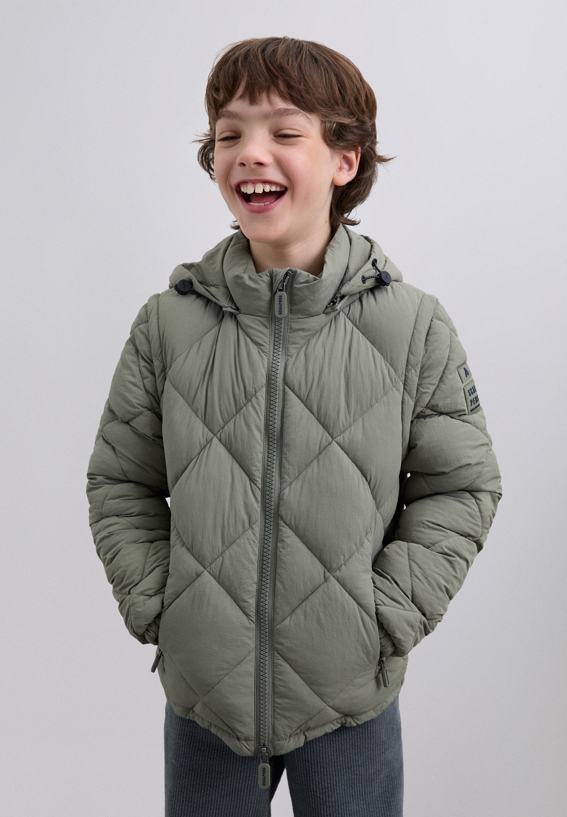 DETACHABLE QUILTED JACKET