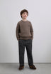 STRAIGHT CUT CORDUROY TROUSERS