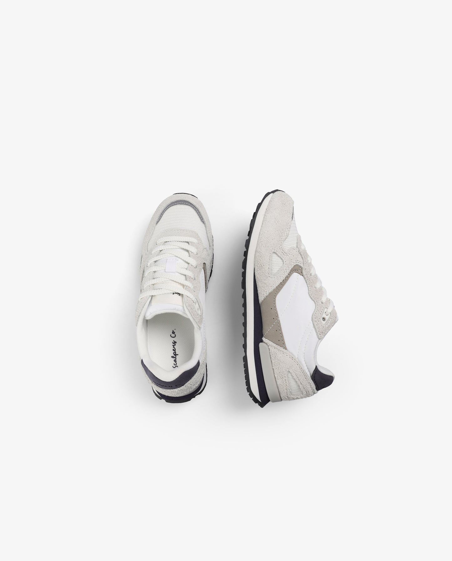 LEATHER SNEAKERS WITH SIDE SKULL