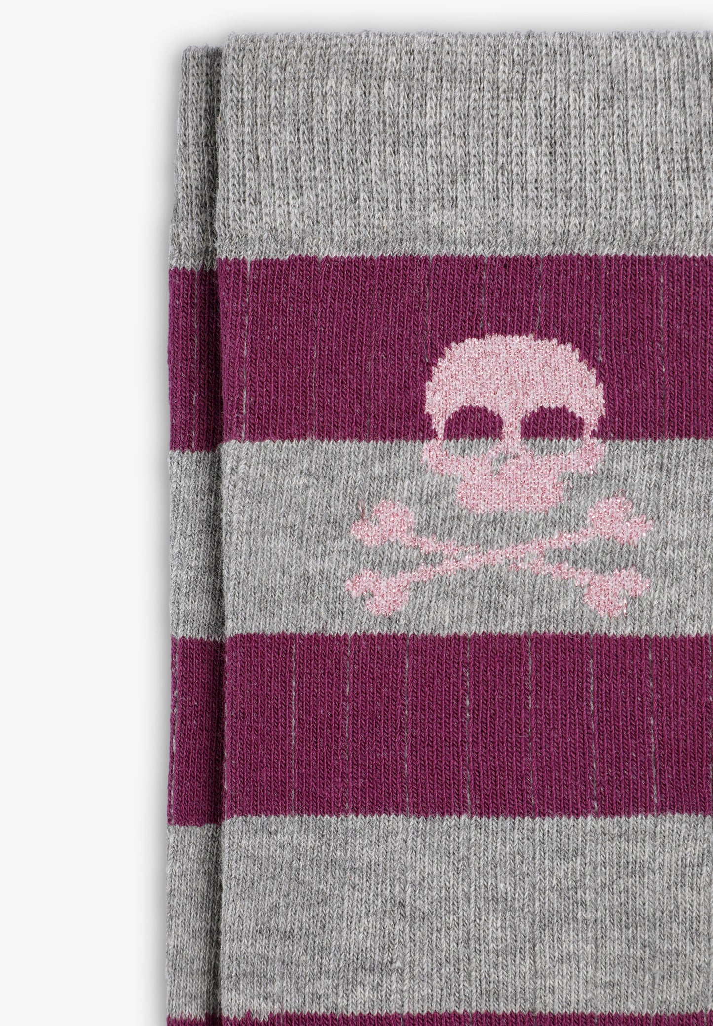 STRIPED SKULL SOCKS