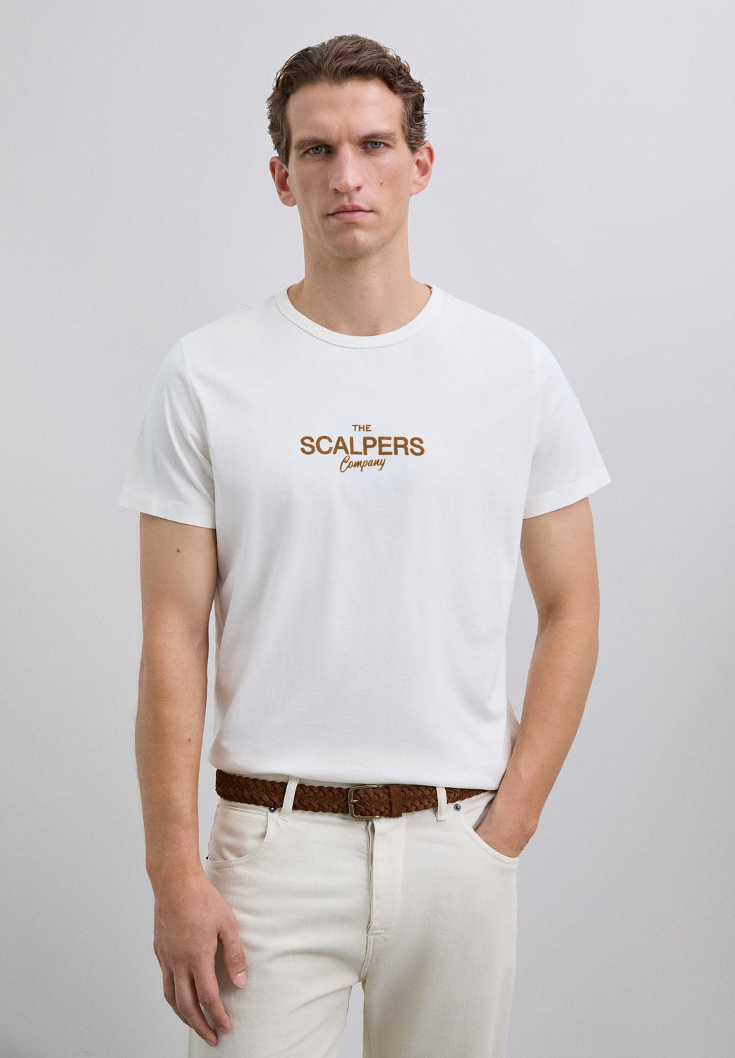 CAMISETA LOGO FRONTAL - Scalpers