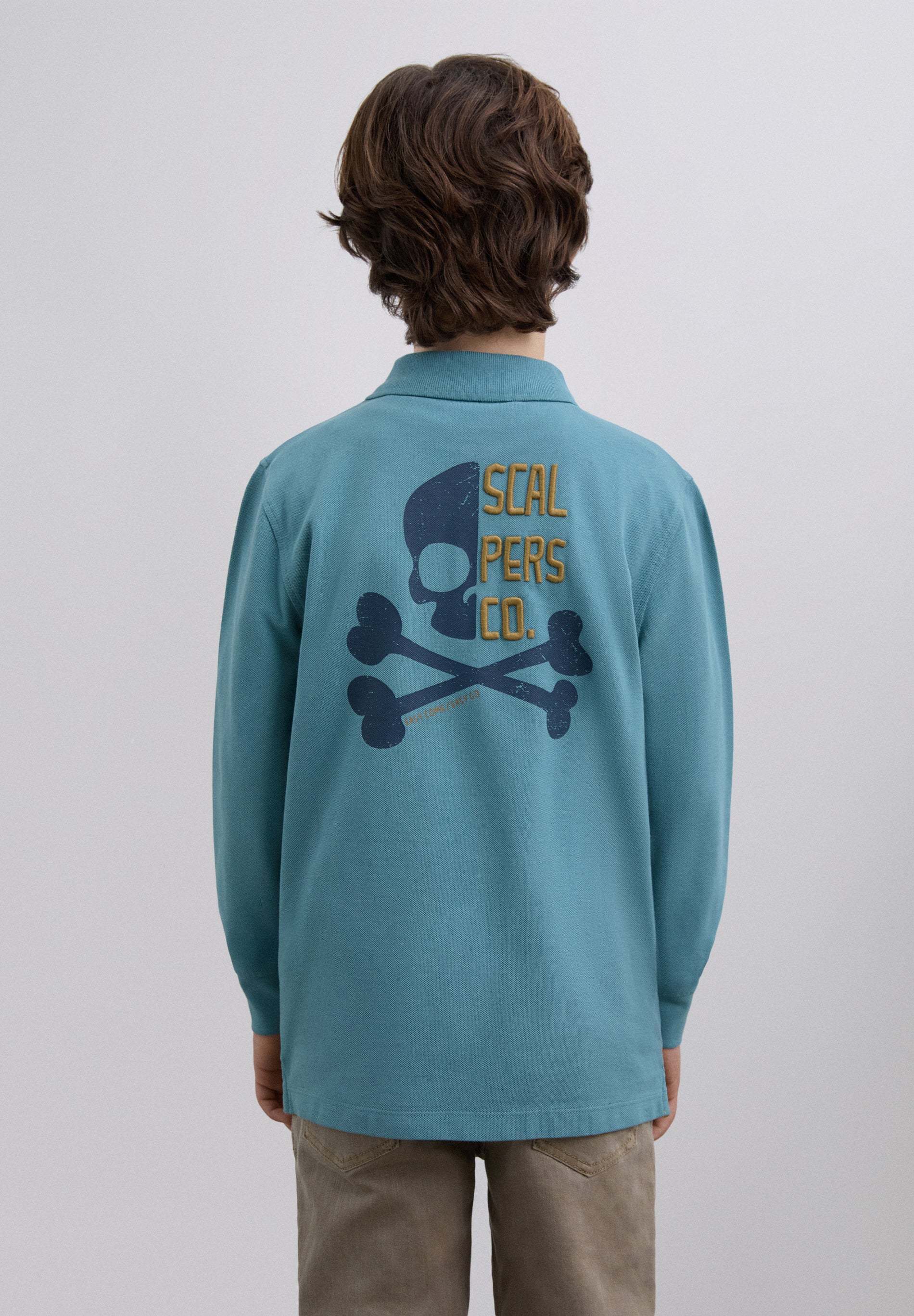 EMBROIDERED LOGO POLO SHIRT