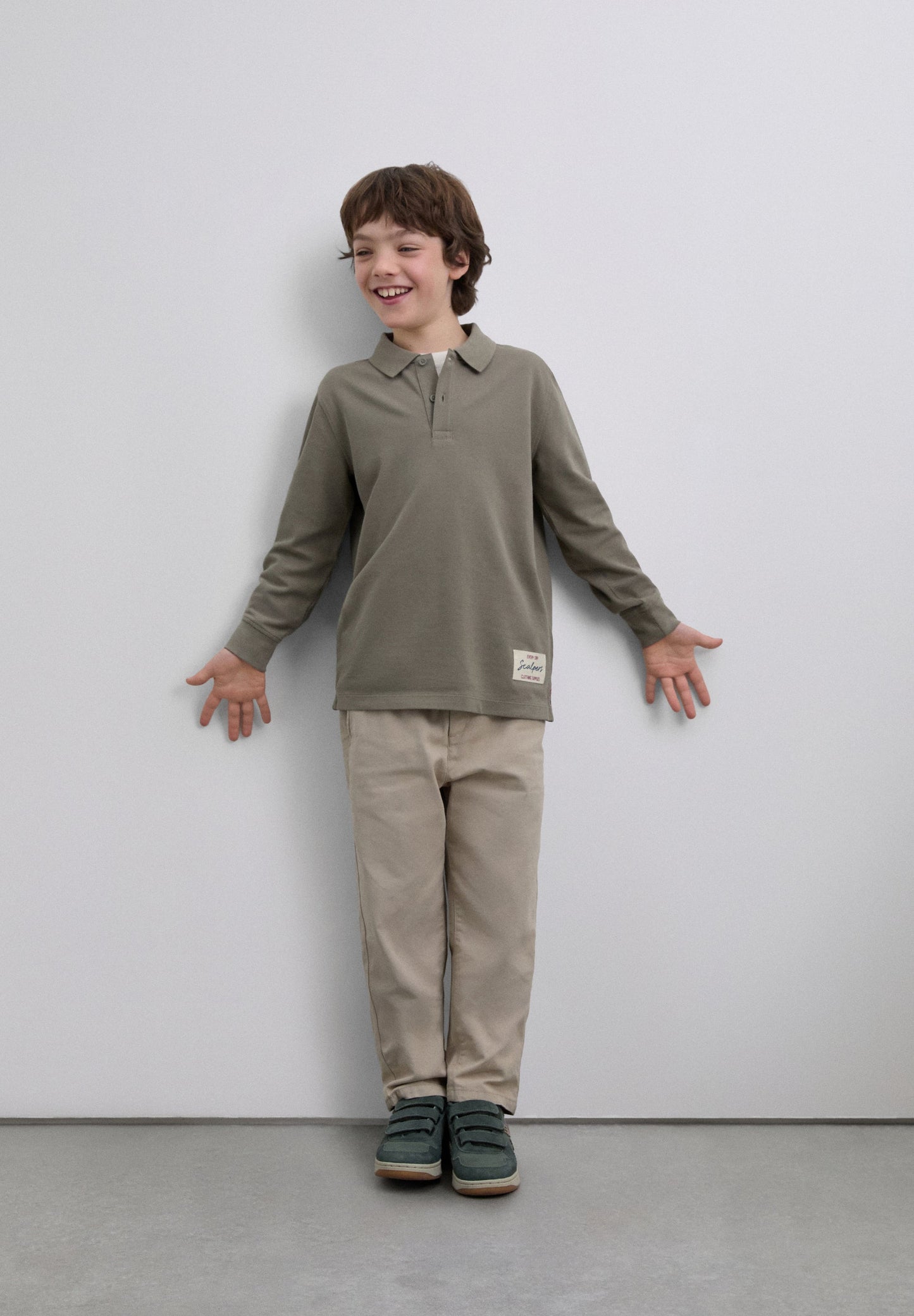 EMBROIDERED LOGO POLO SHIRT