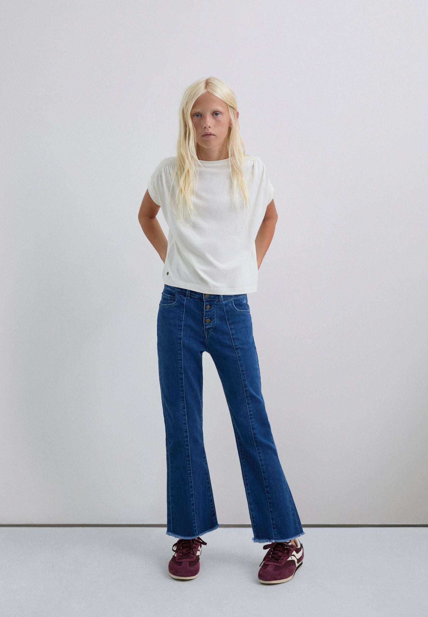 T-SHIRT WITH LOGO PRINT