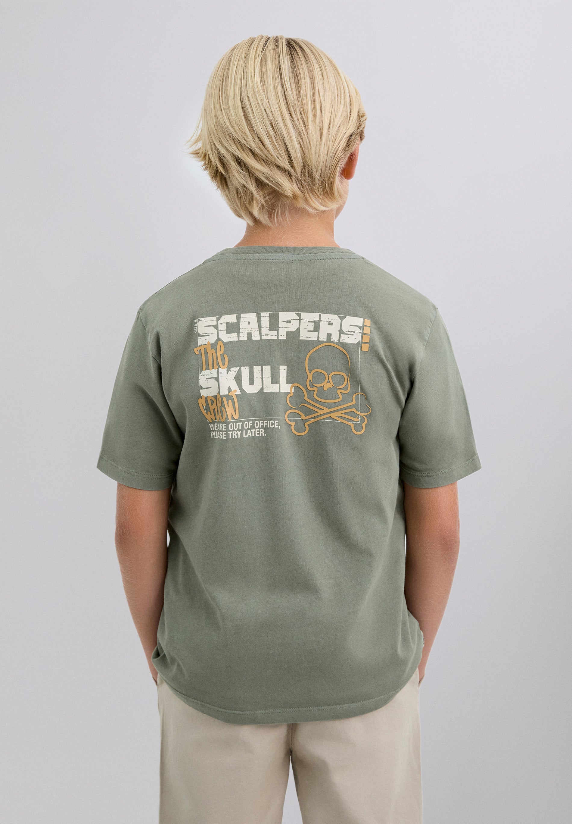 T-SHIRT WITH LOGO PRINT