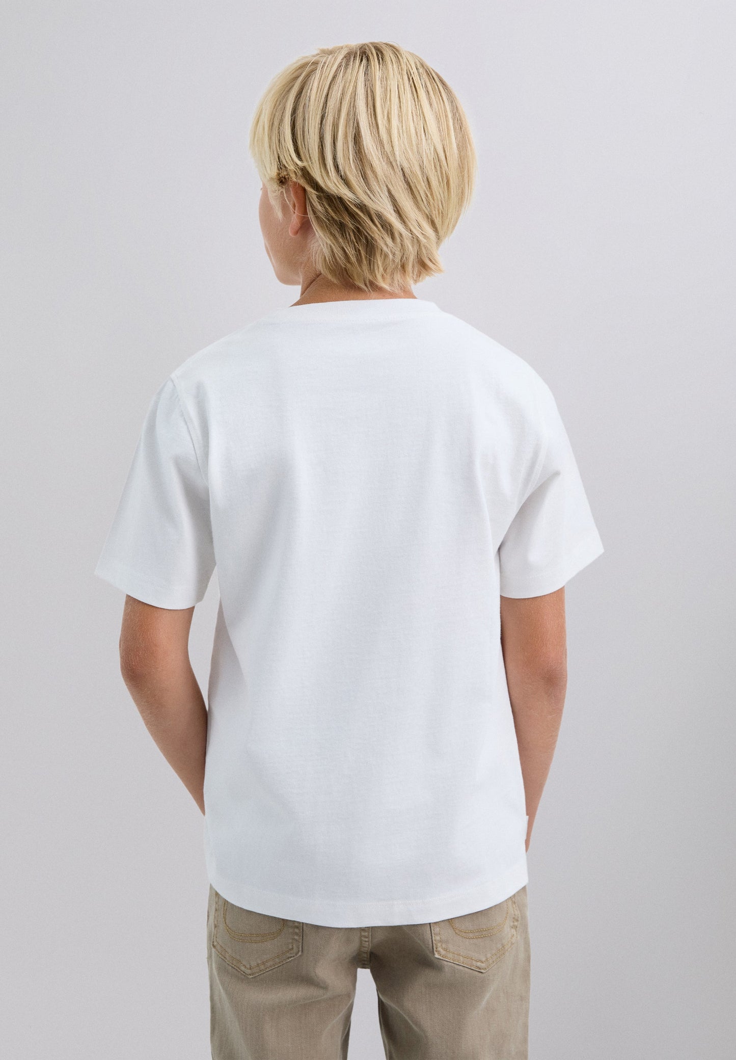 T-SHIRT WITH LOGO PRINT