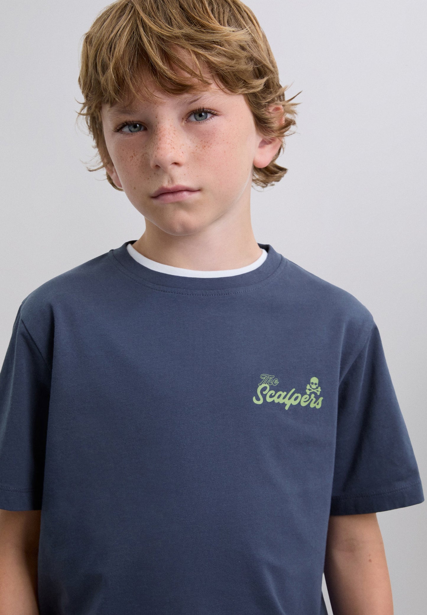 T-SHIRT WITH LOGO PRINT