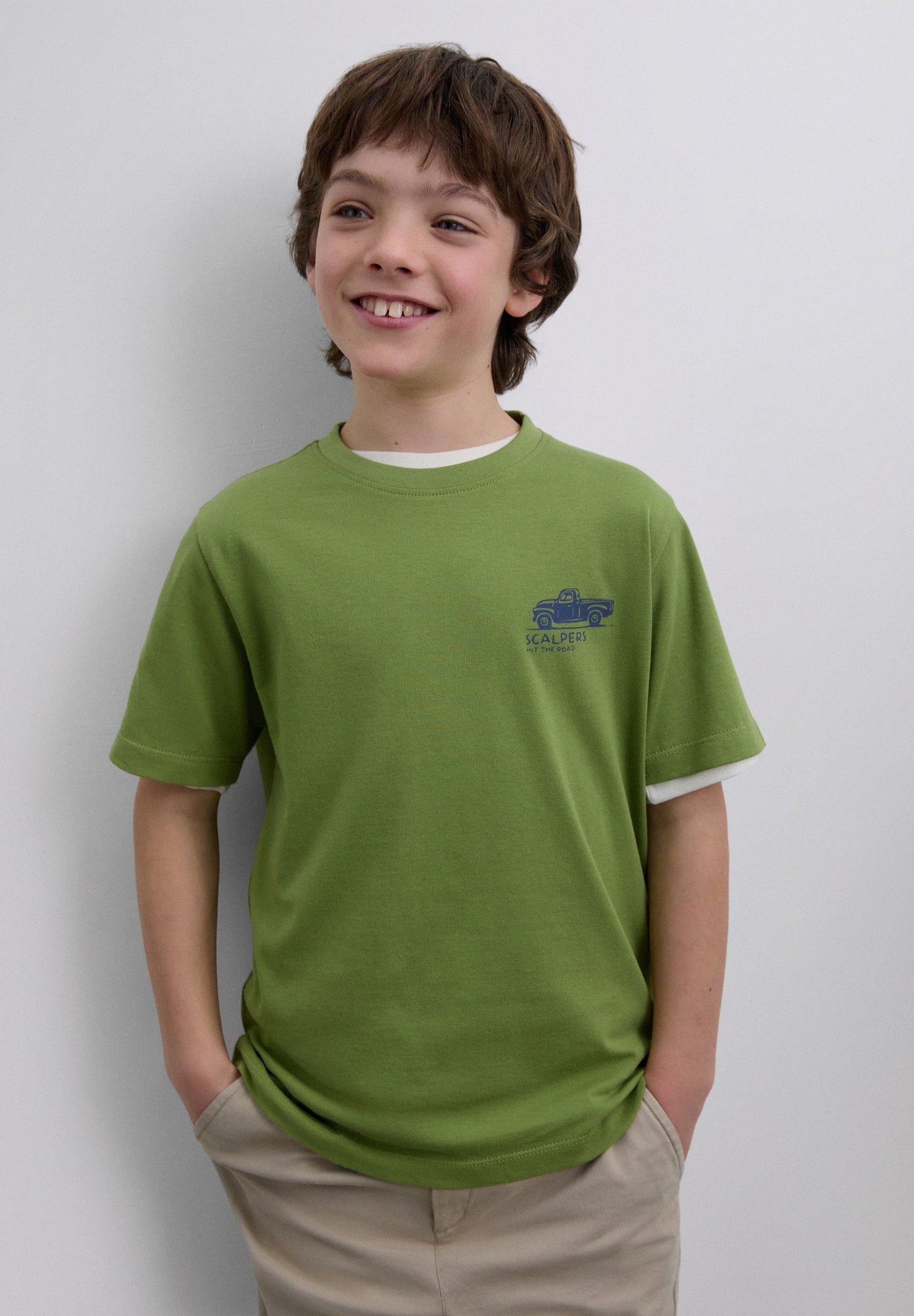 T-SHIRT WITH LOGO PRINT