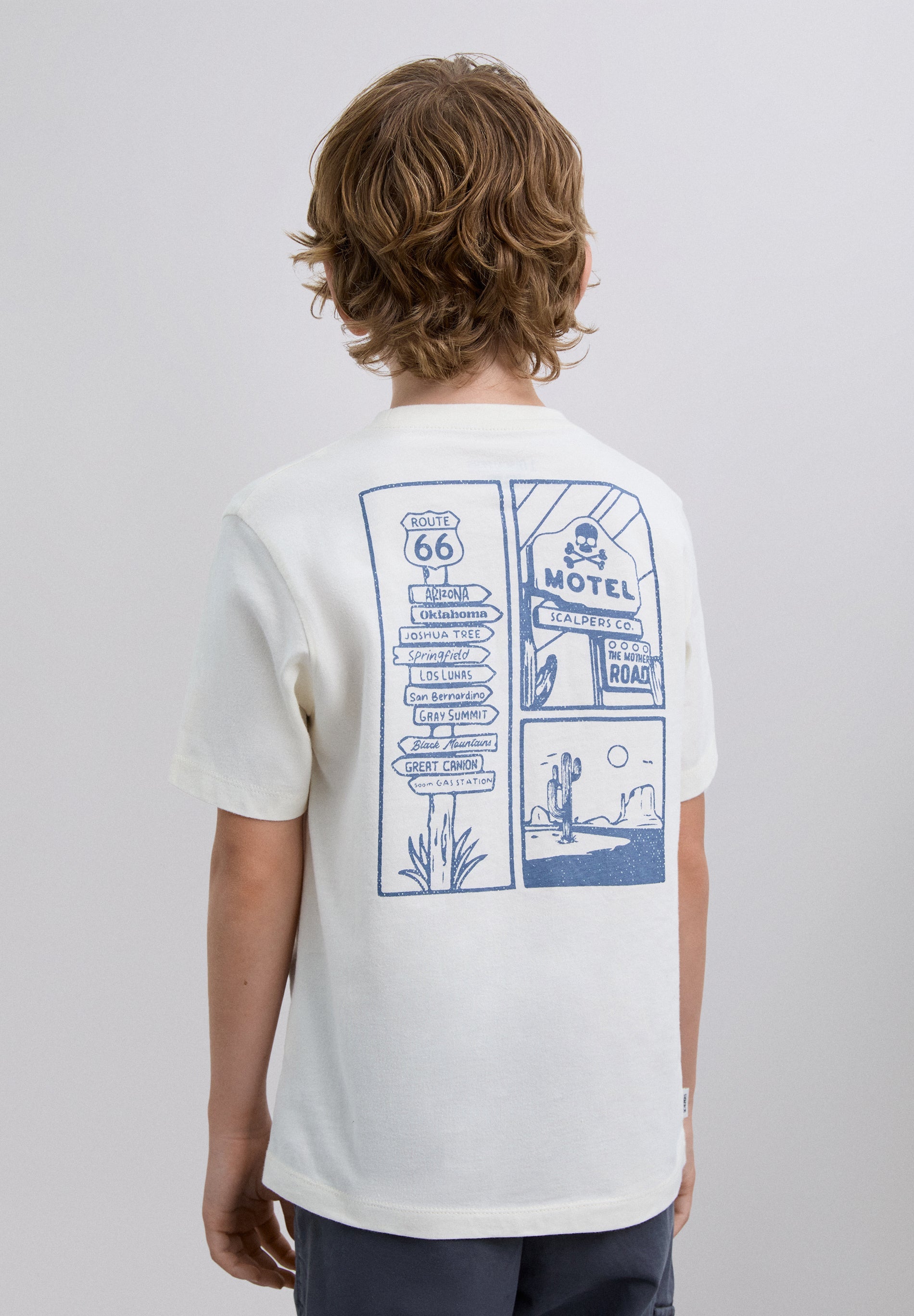 T-SHIRT WITH LOGO PRINT