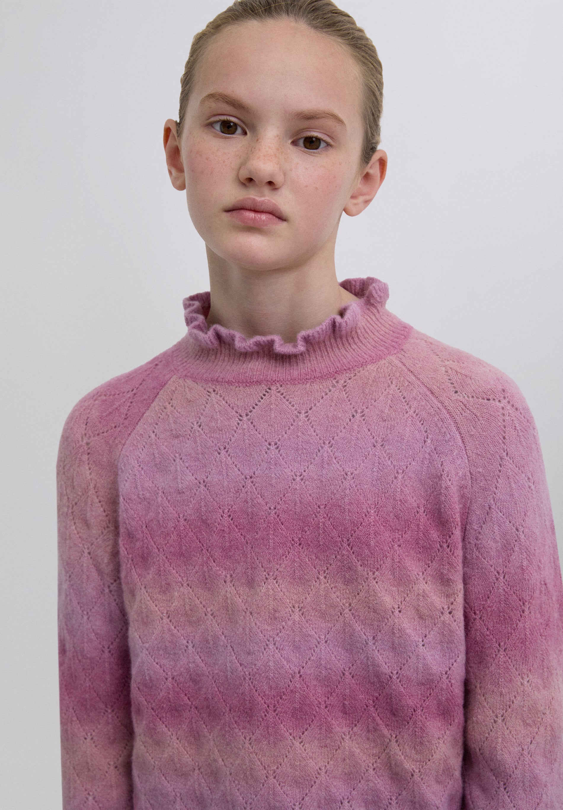 MERINO WOOL HIGH NECK SWEATER