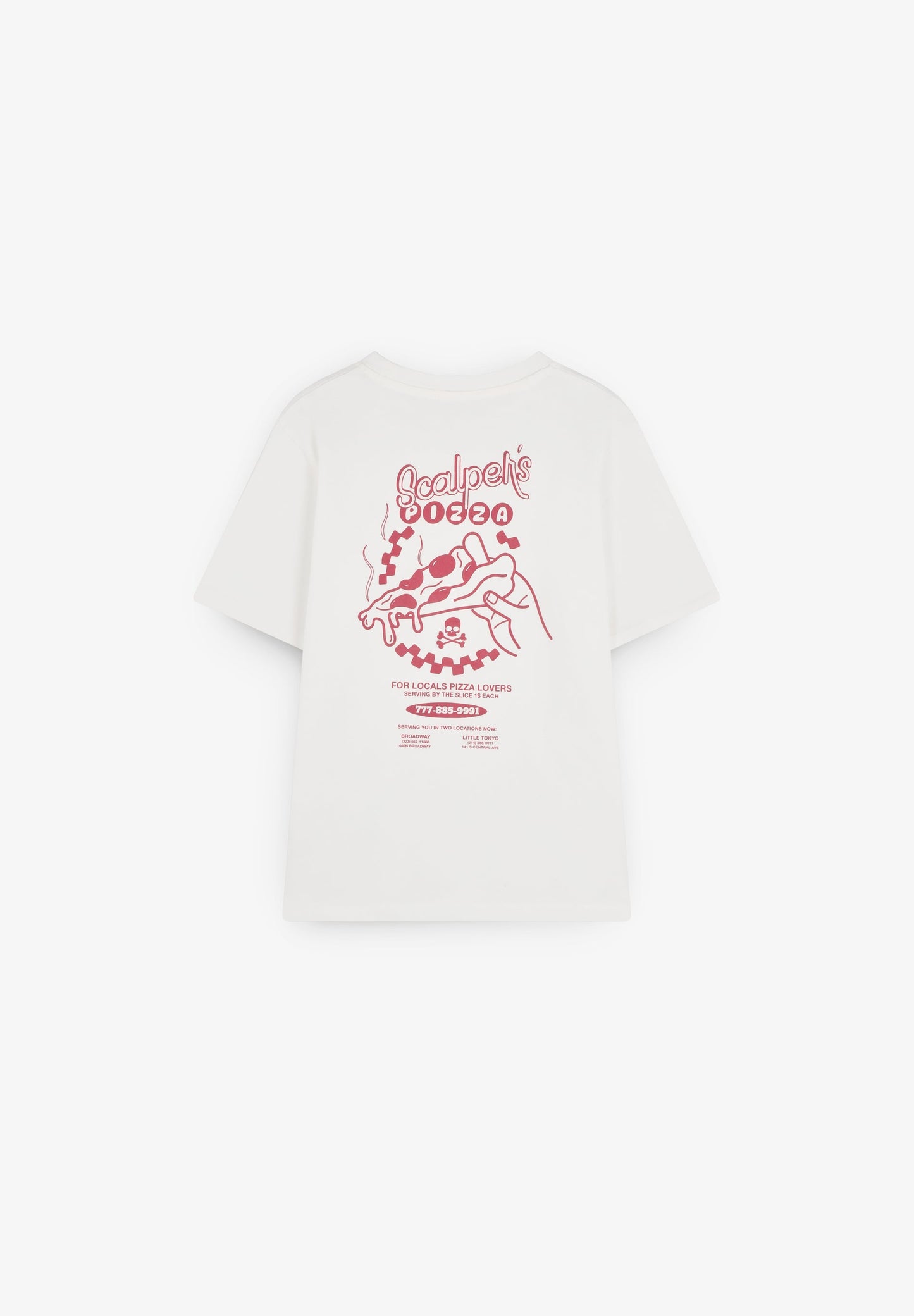 PIZZA PRINT T-SHIRT