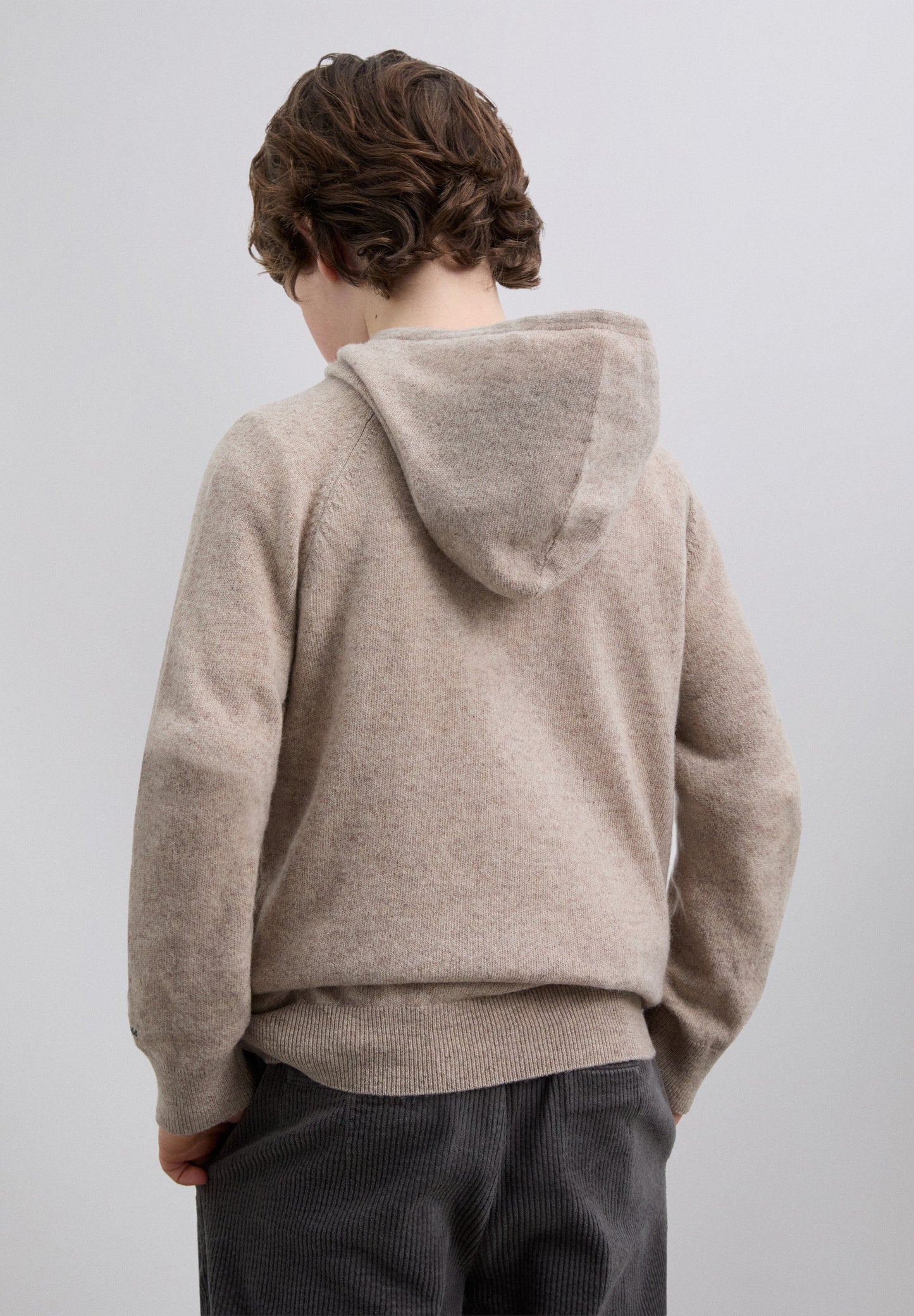 HOODED SKULL SWEATER