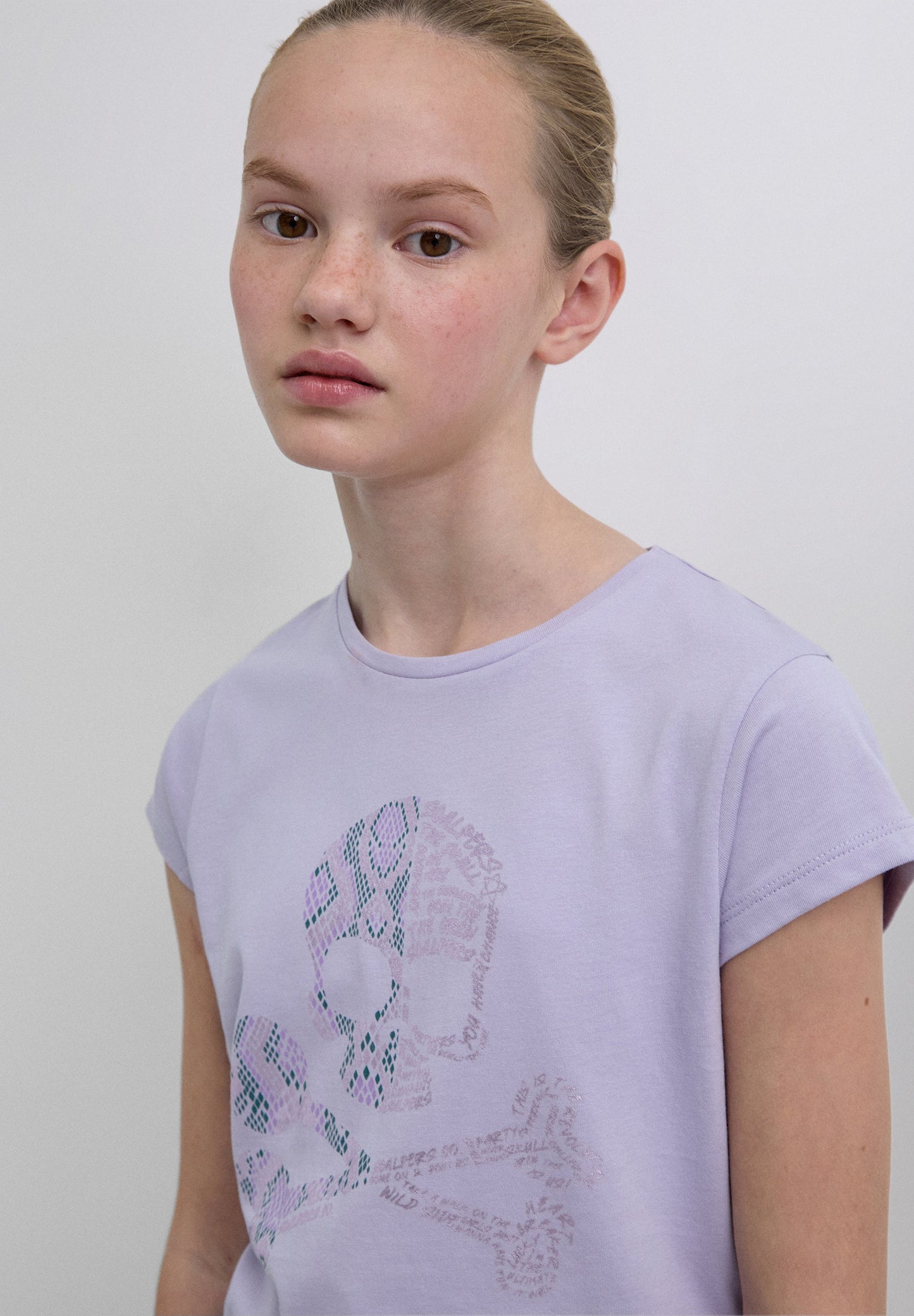 DOUBLE ANIMAL PRINT T-SHIRT