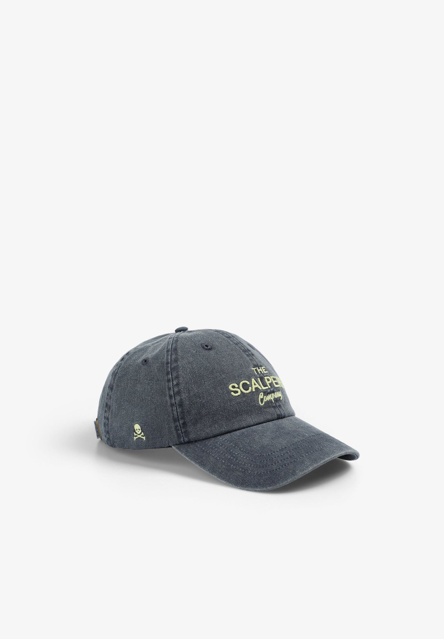 FADED-EFFECT EMBROIDERED CAP